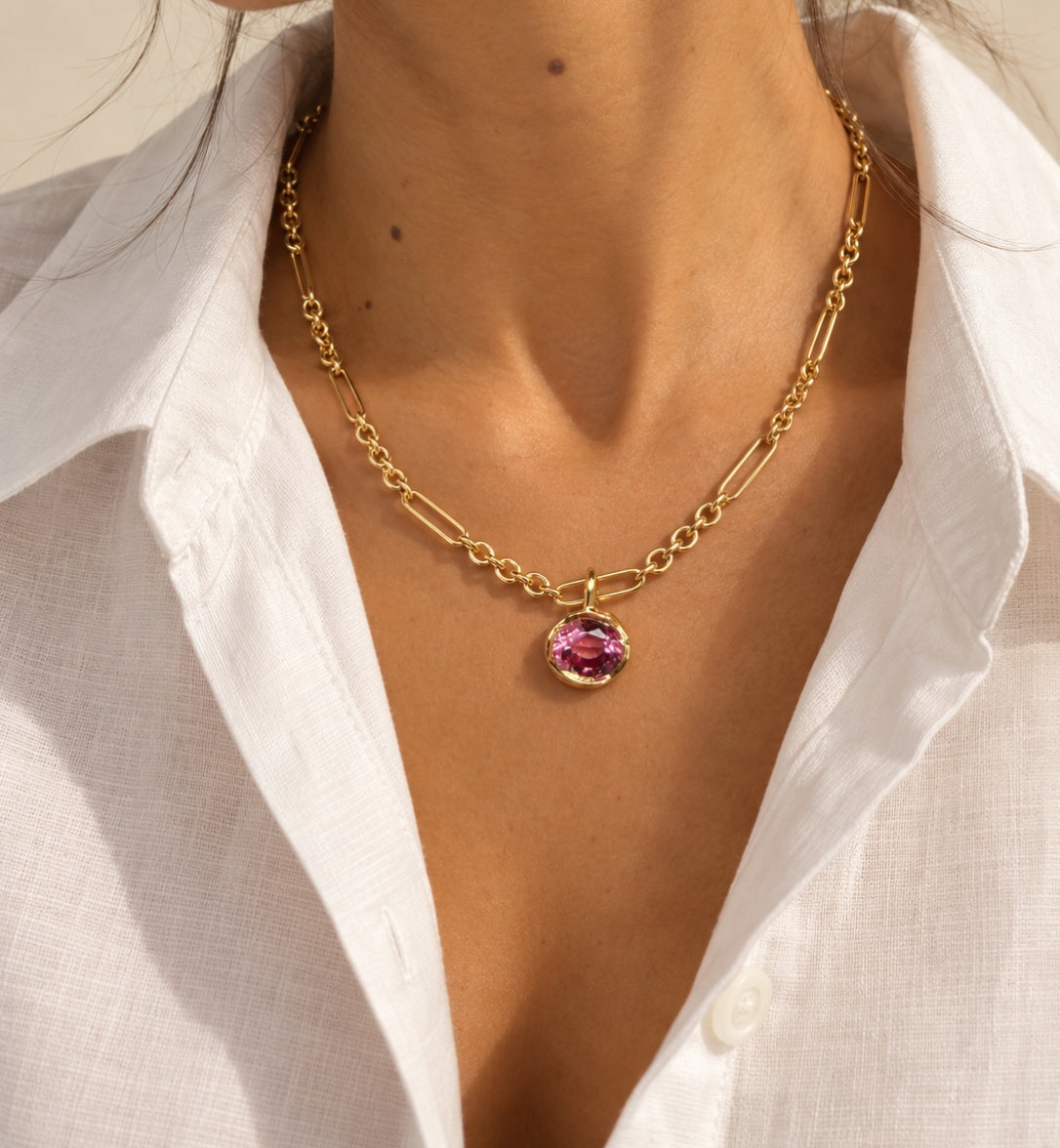 Athena Pendant Tourmaline
