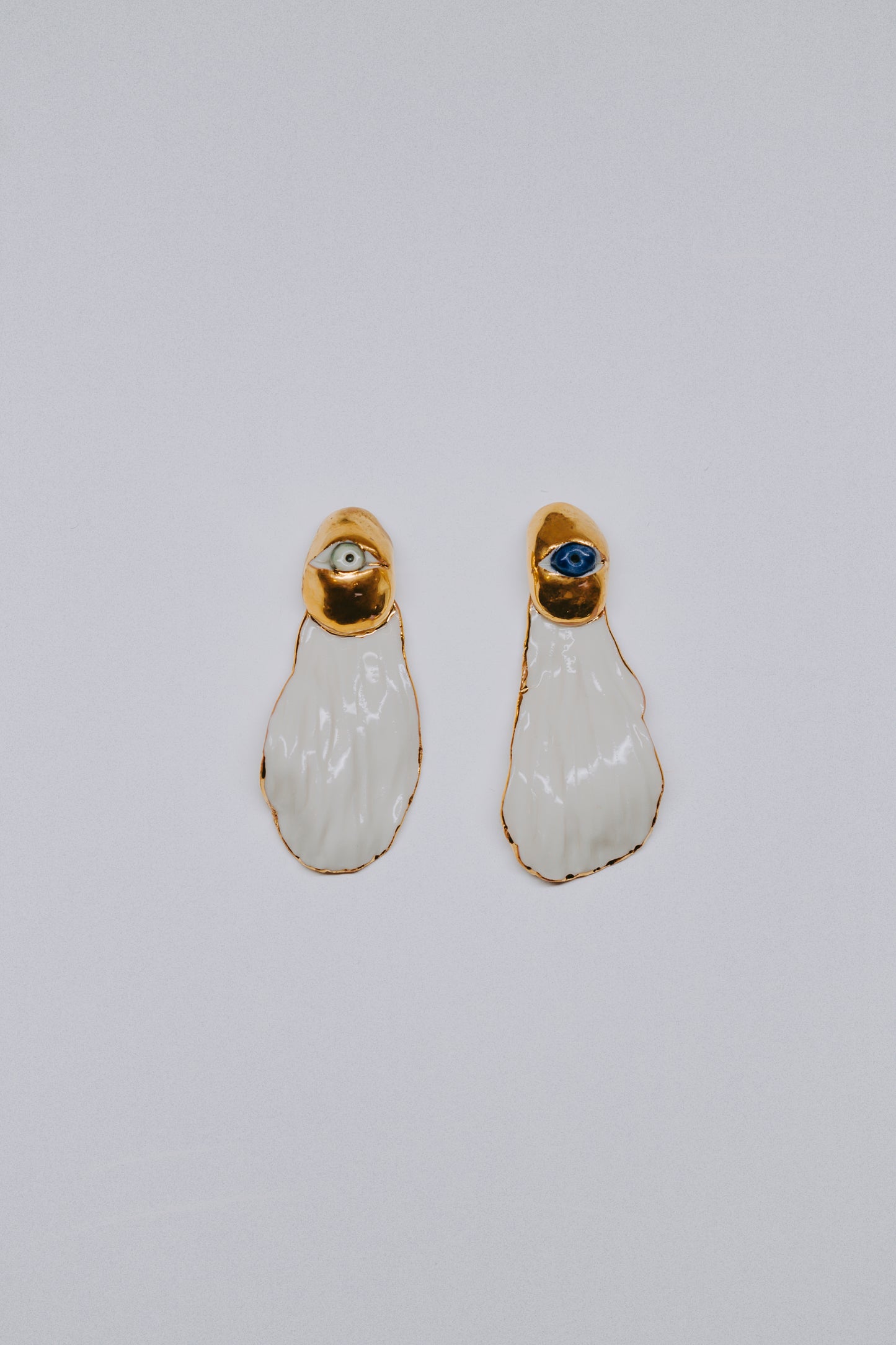 Apri Jewellery - Eye Petal Earrings 001