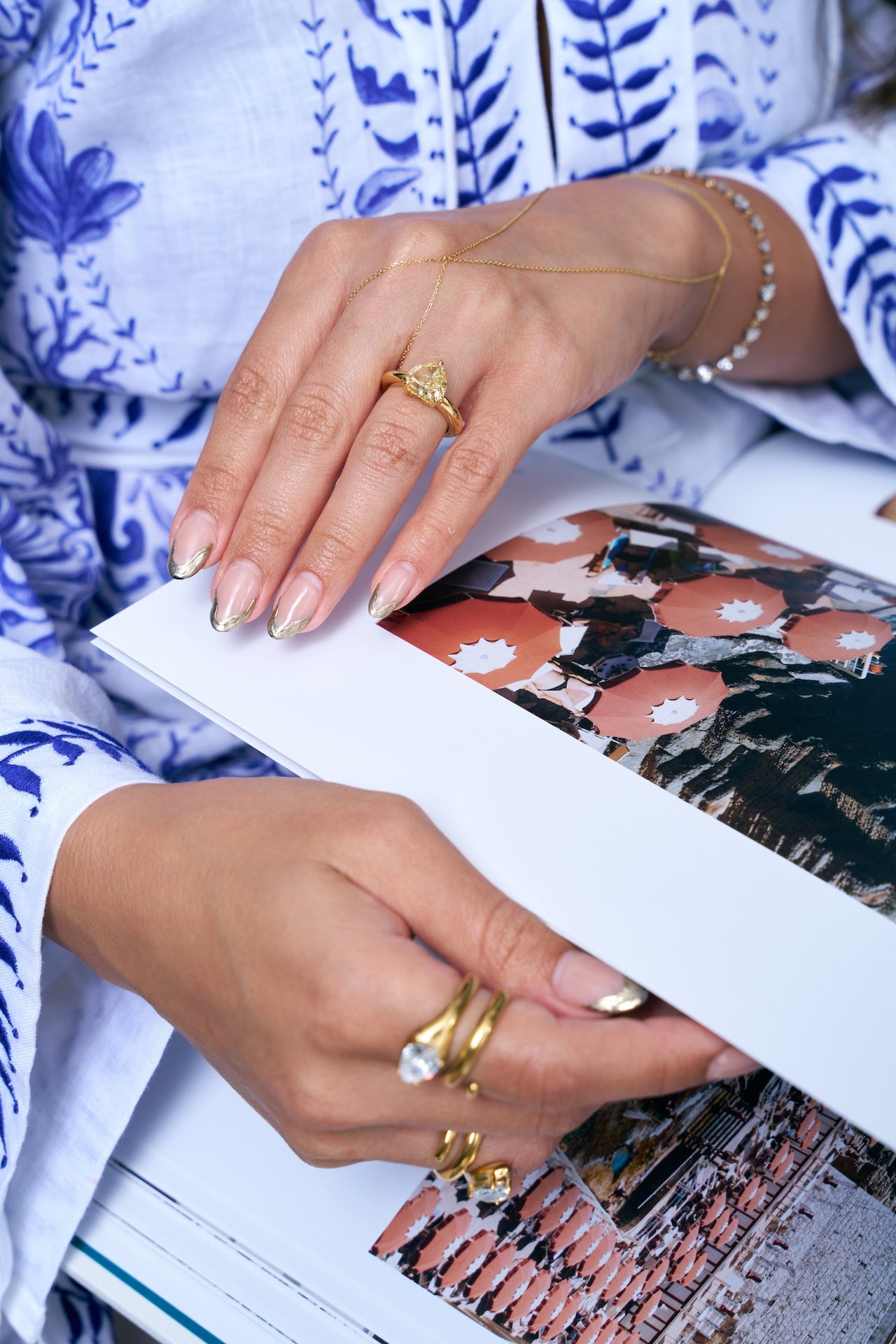 PREORDER - Maddelena Hand Chain - DRJ Fine