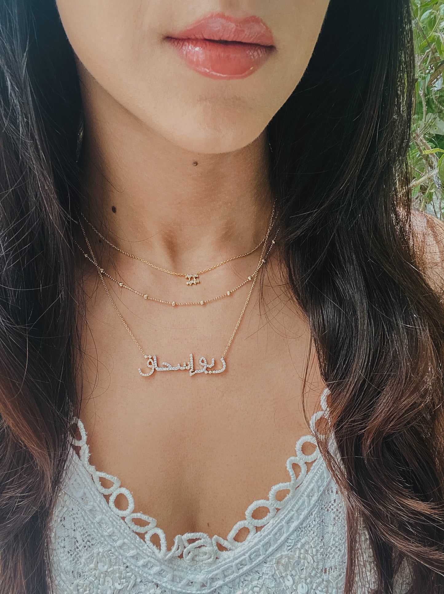 PREORDER - Custom Language Necklace - DRJ Fine