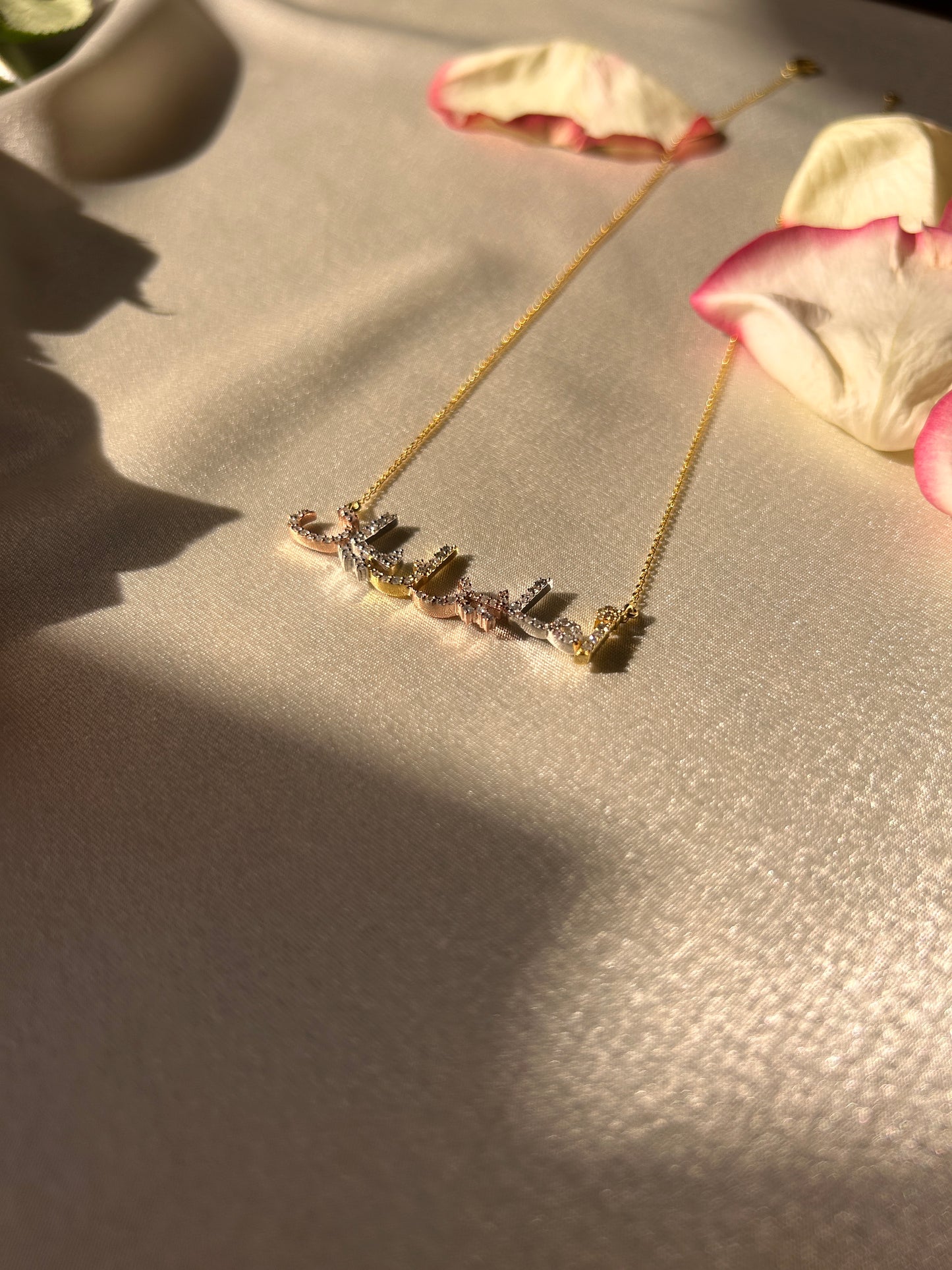 PREORDER - Tuyo Necklace Custom Language/Font - DRJ Fine