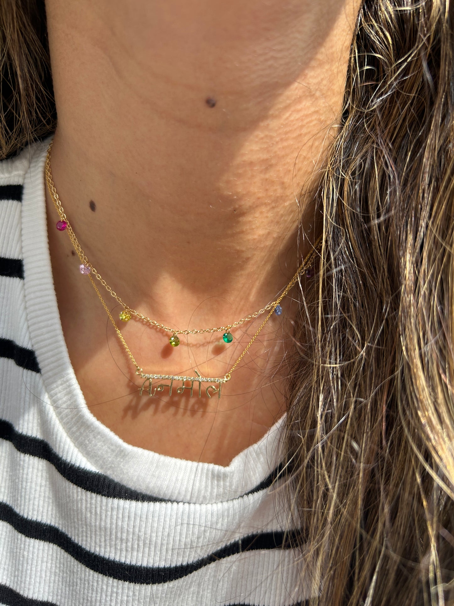 PREORDER - Custom Language Necklace - DRJ Fine