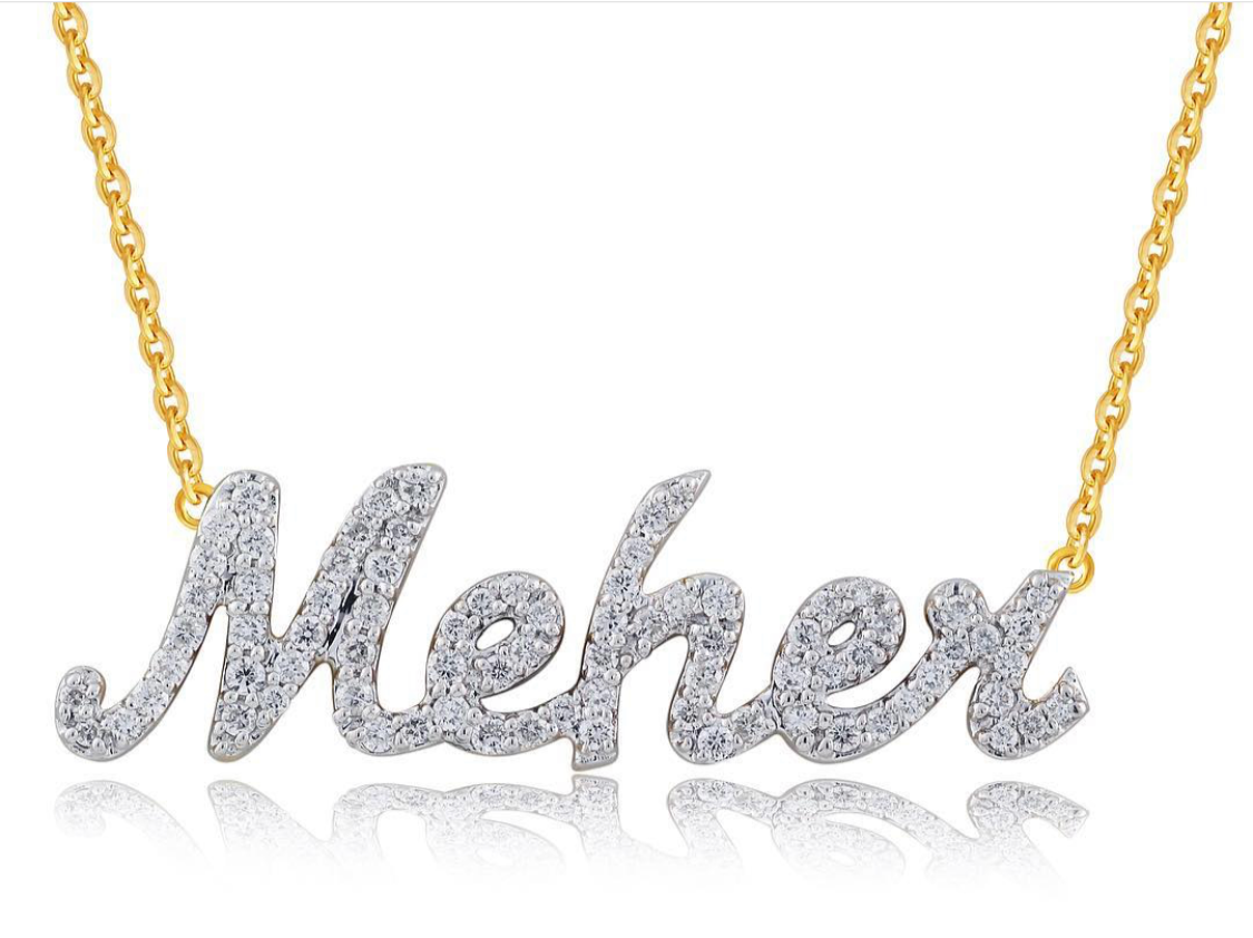 PREORDER - Tuyo Necklace Custom Language/Font - DRJ Fine