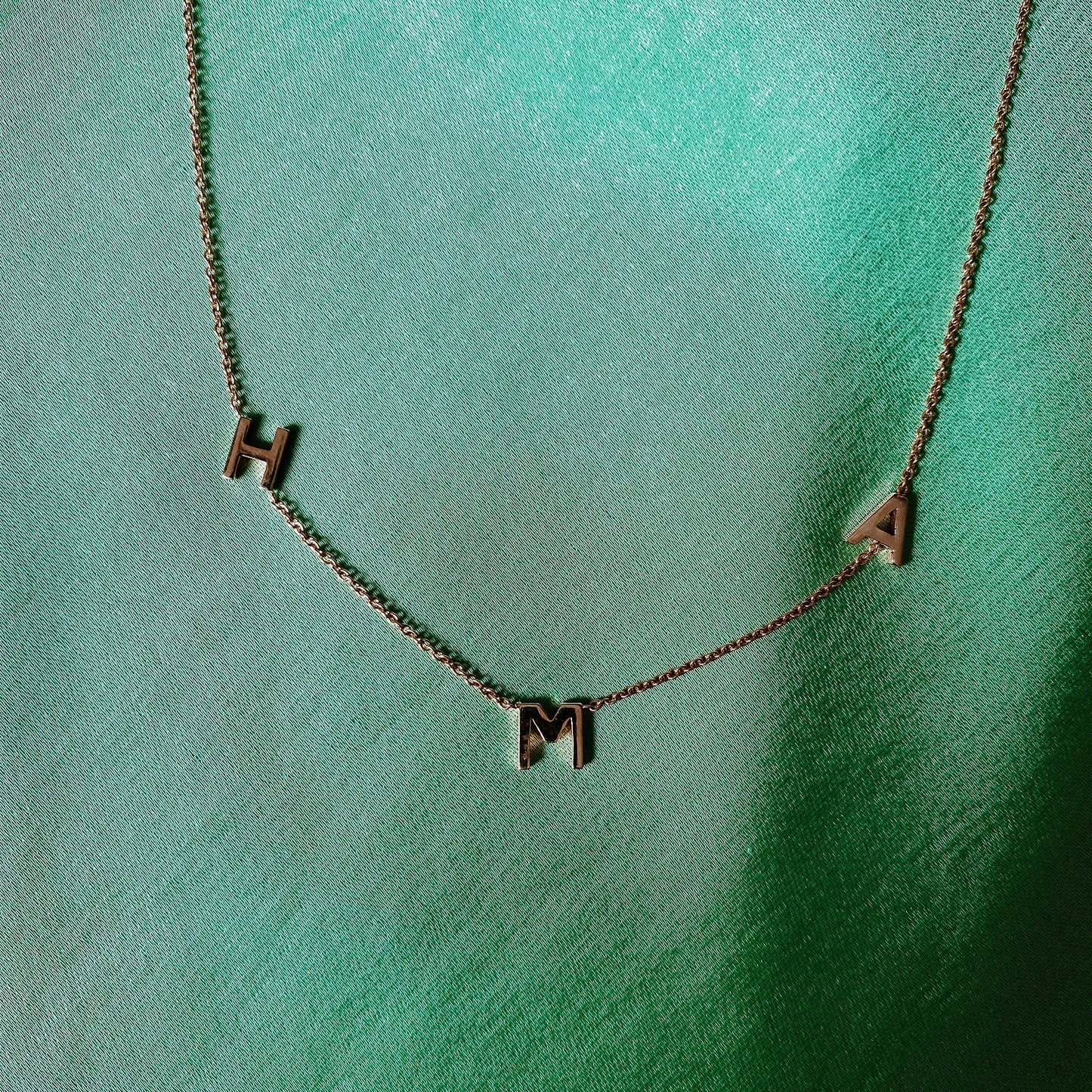 PREORDER - Tuyo Necklace Block Letters - DRJ Fine