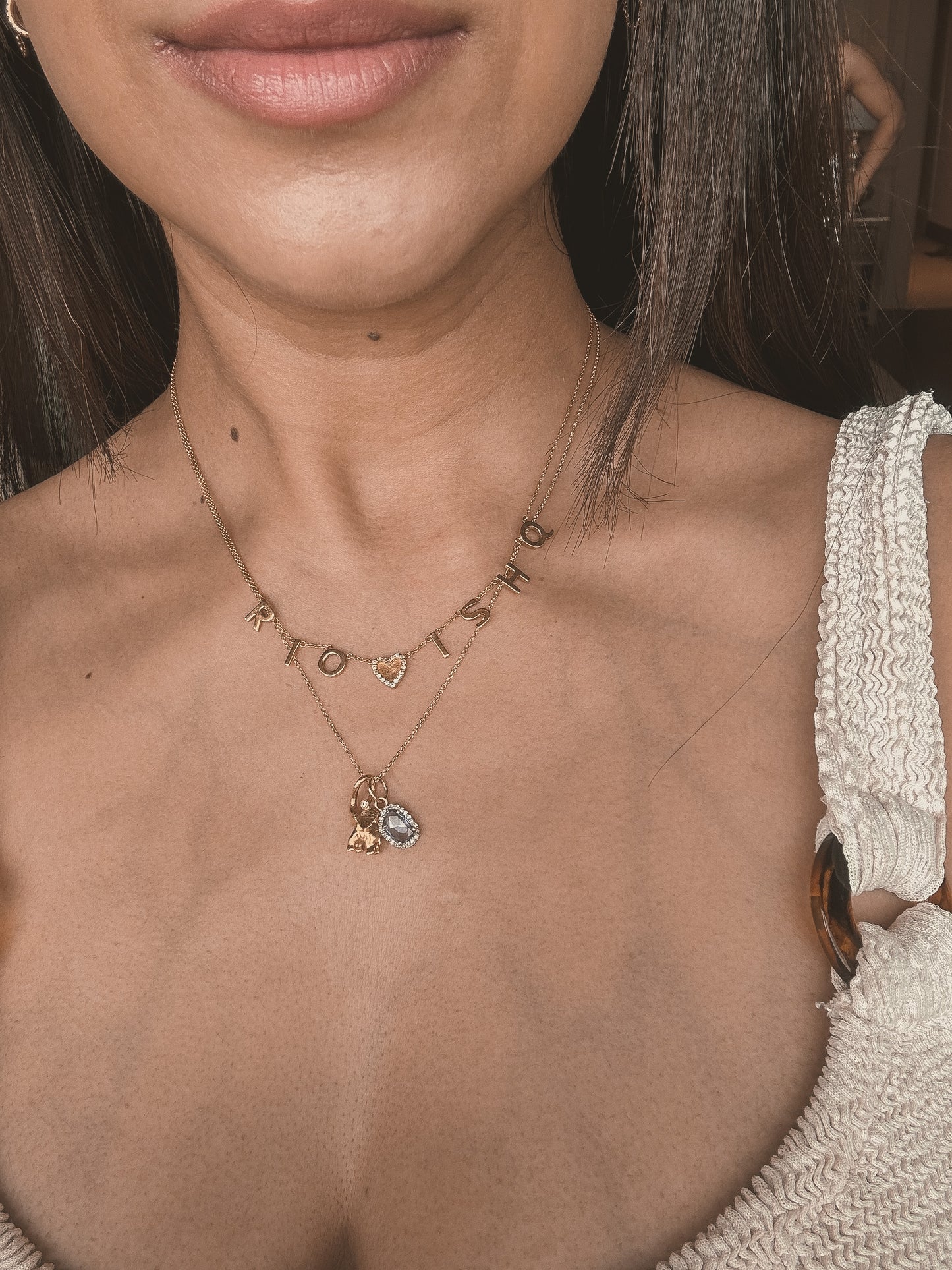 PREORDER - Solid Gold Tuyo Necklace - DRJ Fine