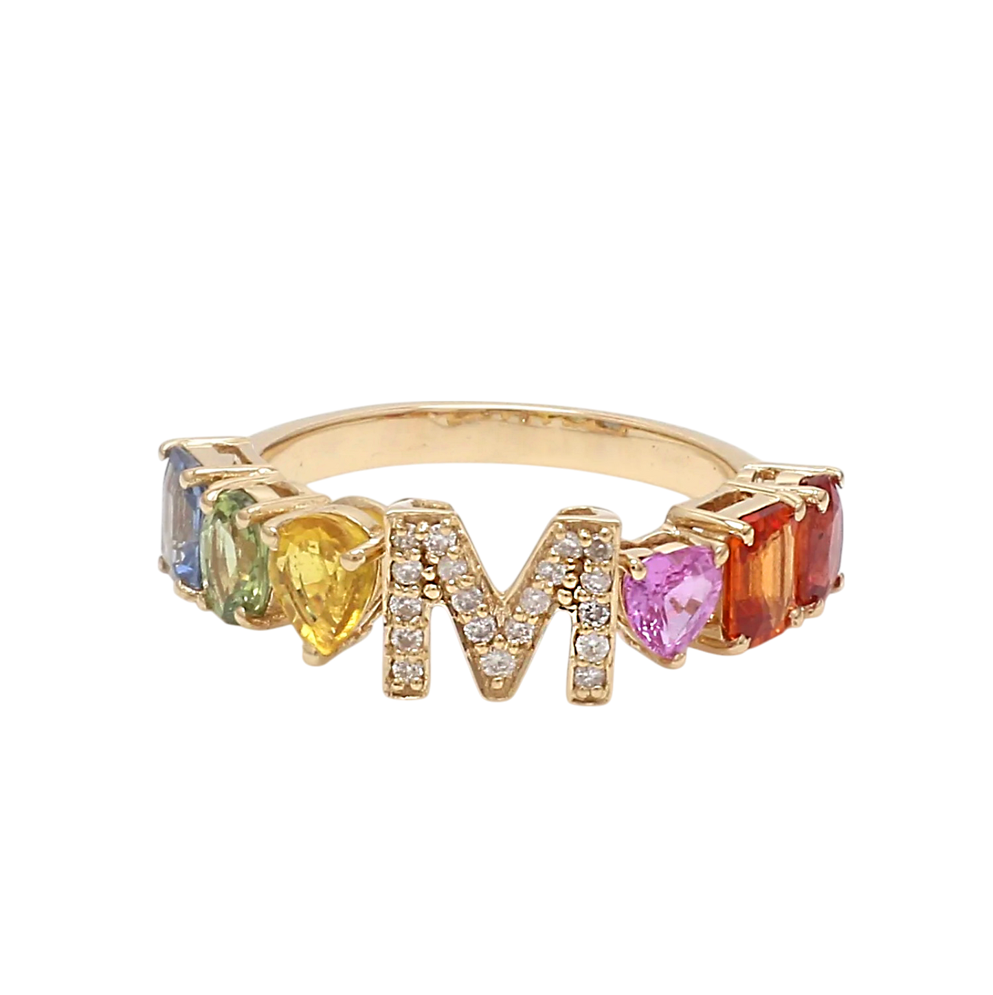 PREORDER - Jai Initial Sapphire Ring - DRJ FINE