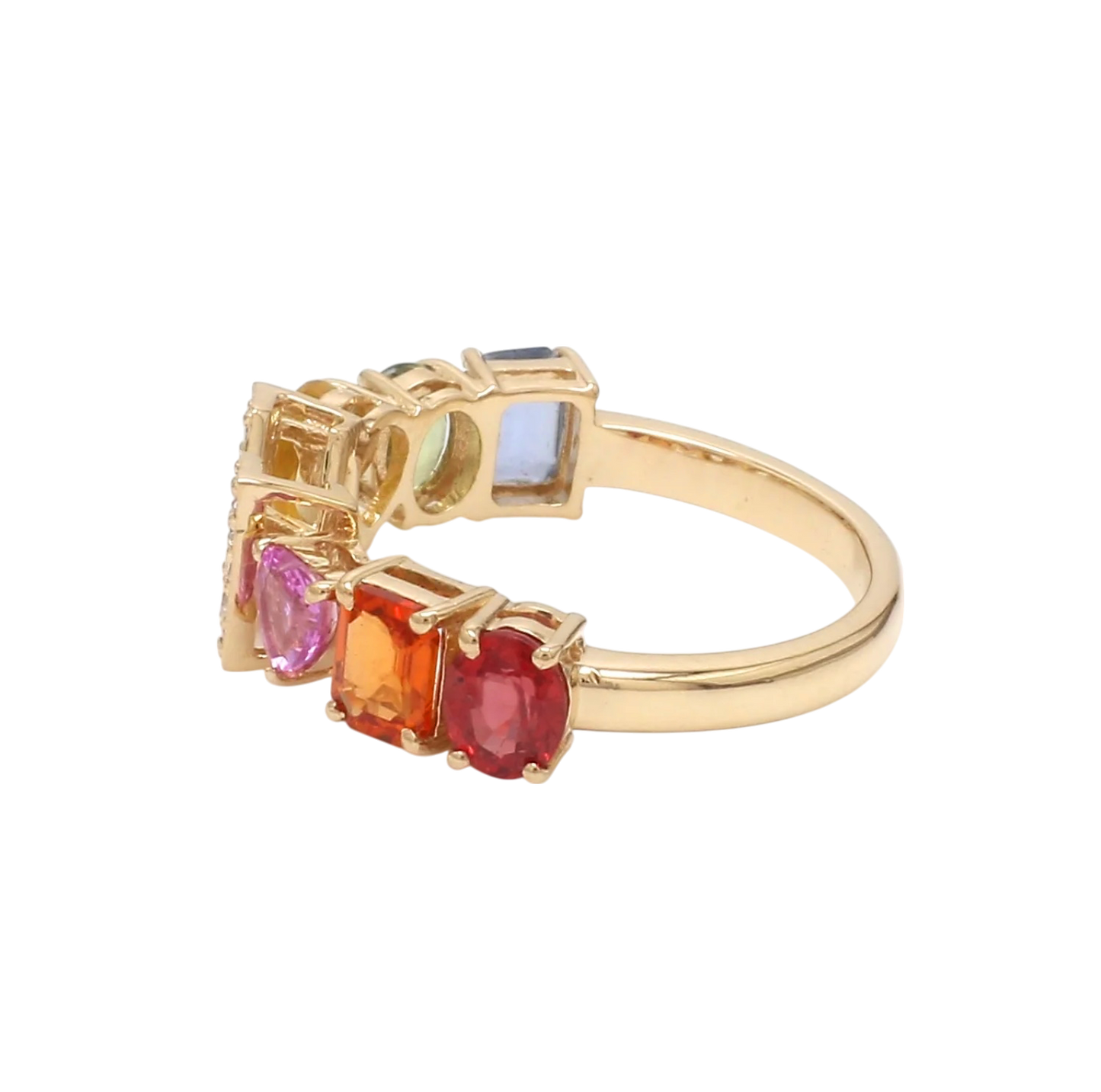 PREORDER - Jai Initial Sapphire Ring - DRJ FINE
