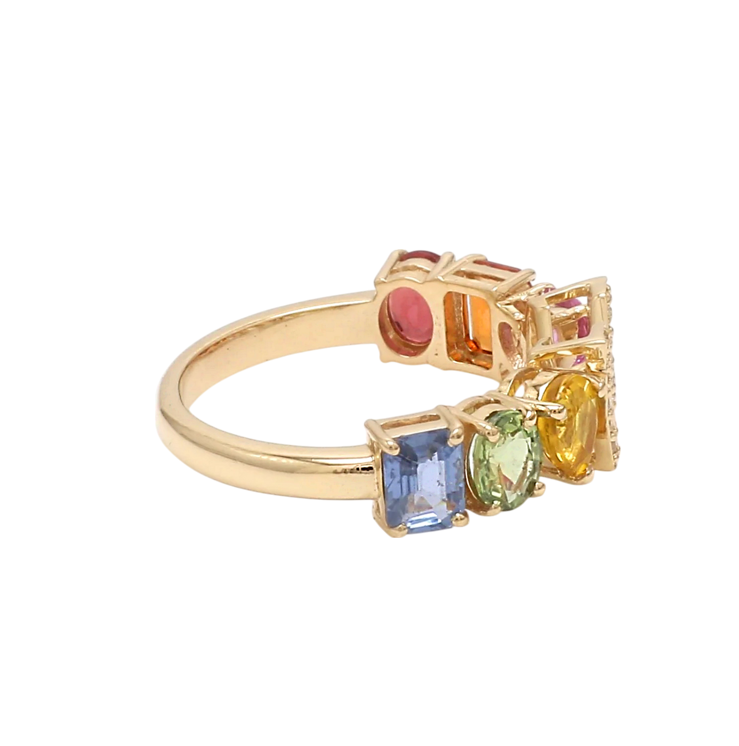 PREORDER - Jai Initial Sapphire Ring - DRJ FINE