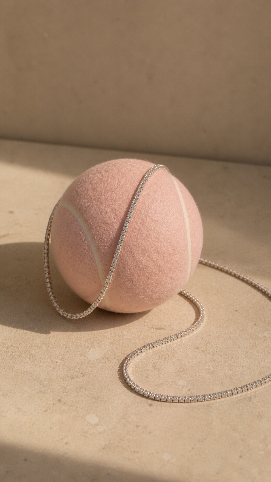 Poppy Tennis Necklace