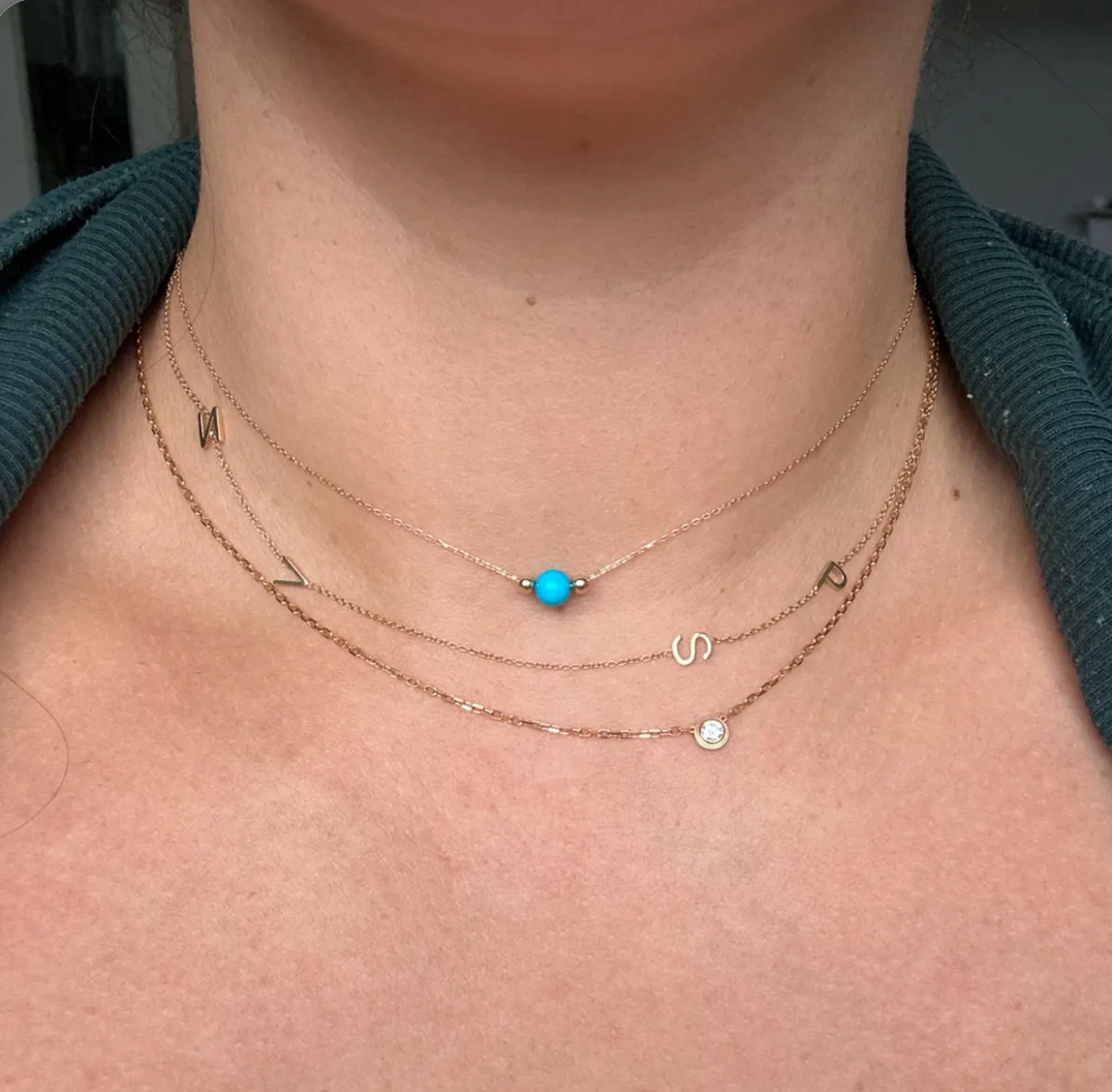 PREORDER - Rena Single Stone Necklace