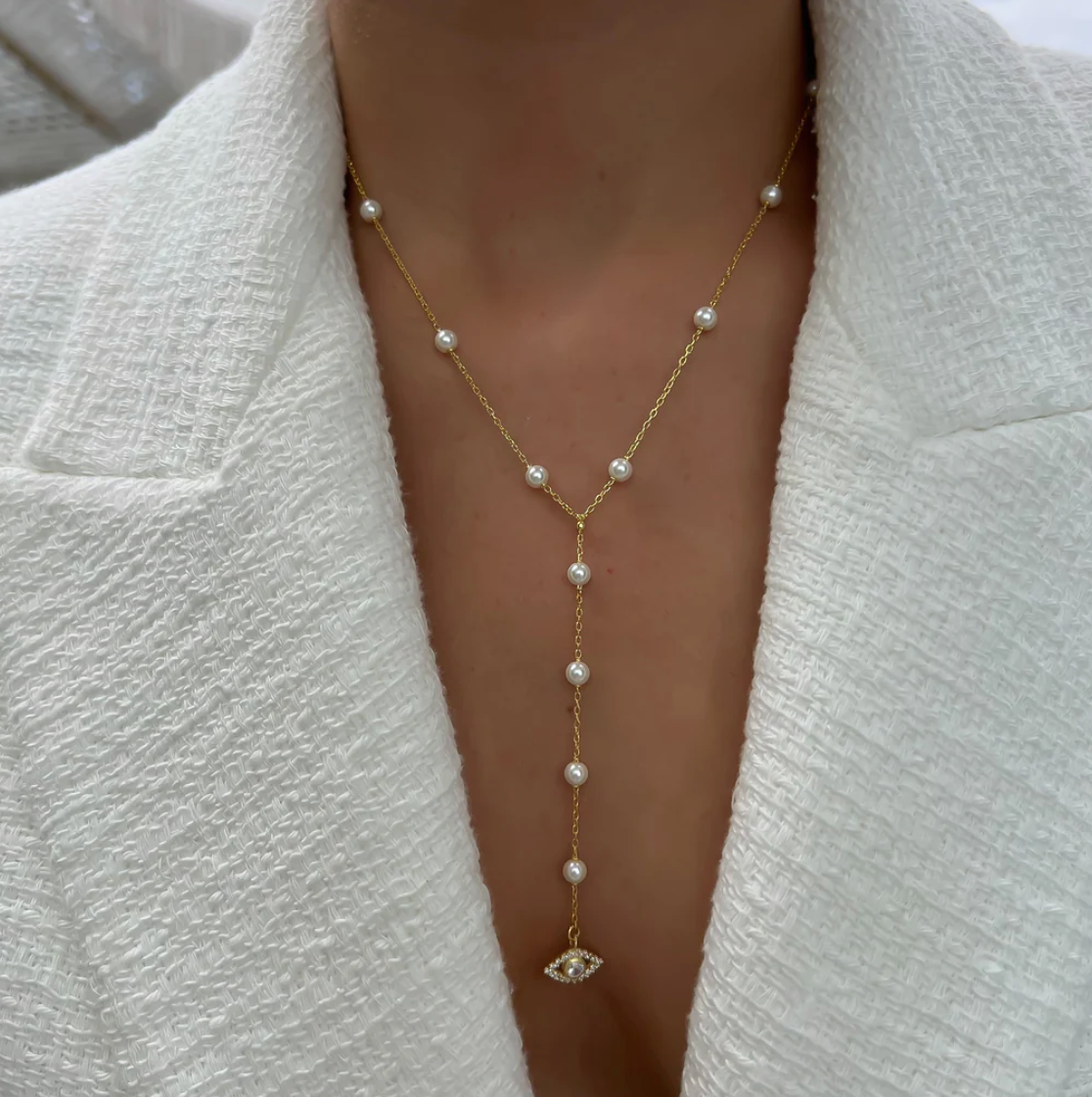 Rena Lariat Necklace