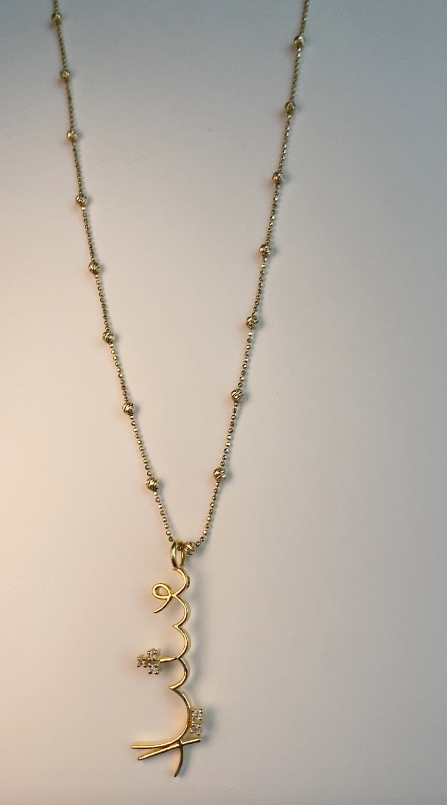 PREORDER - Custom Language Necklace - DRJ Fine