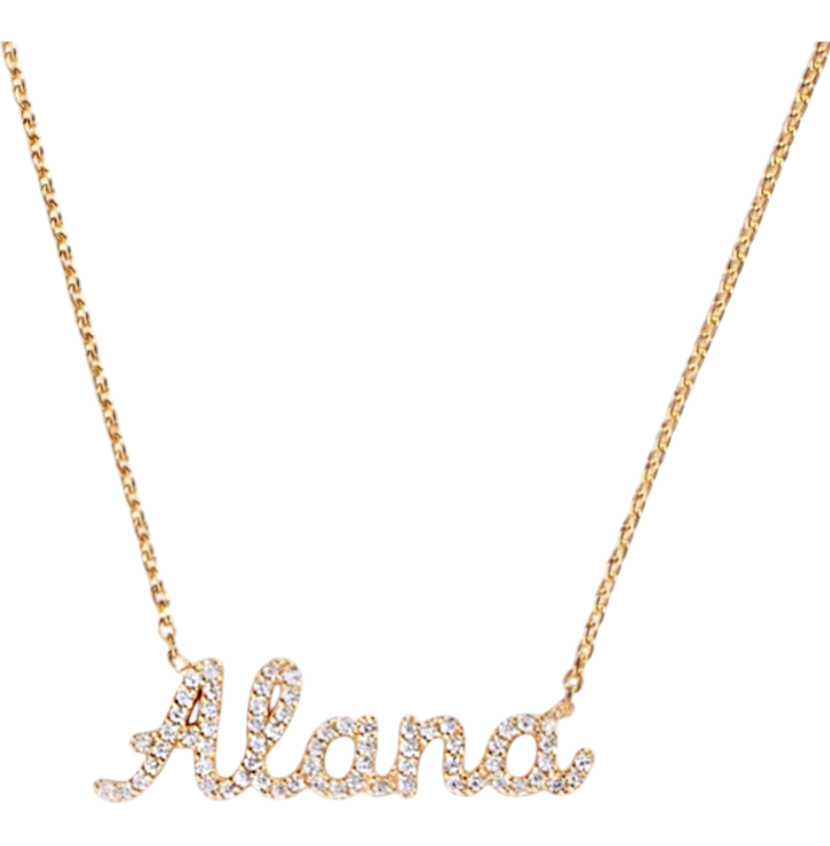 PREORDER - Tuyo Necklace Custom Language/Font - DRJ Fine