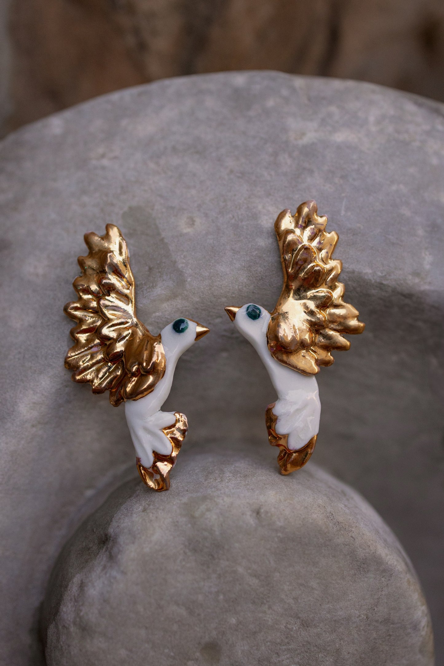 Apri Jewelry - Dove Earrings