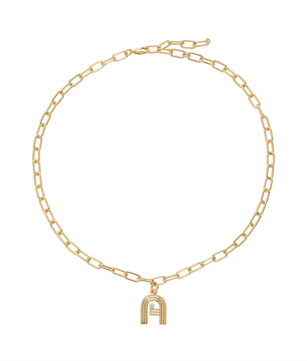 PREORDER - Art Deco Initial Necklace