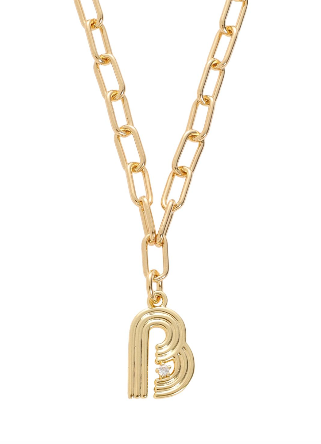 PREORDER - Art Deco Initial Necklace
