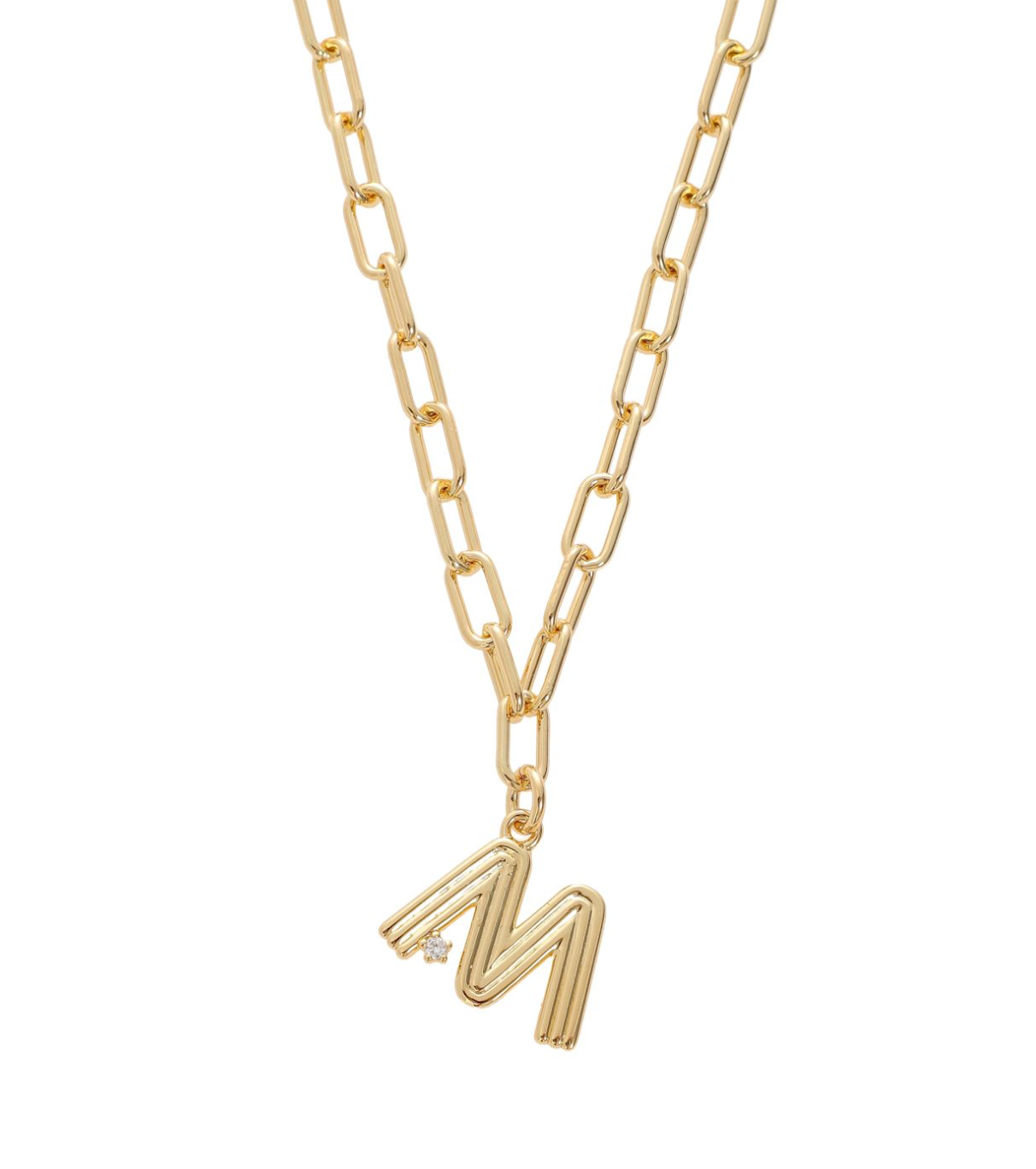 PREORDER - Art Deco Initial Necklace