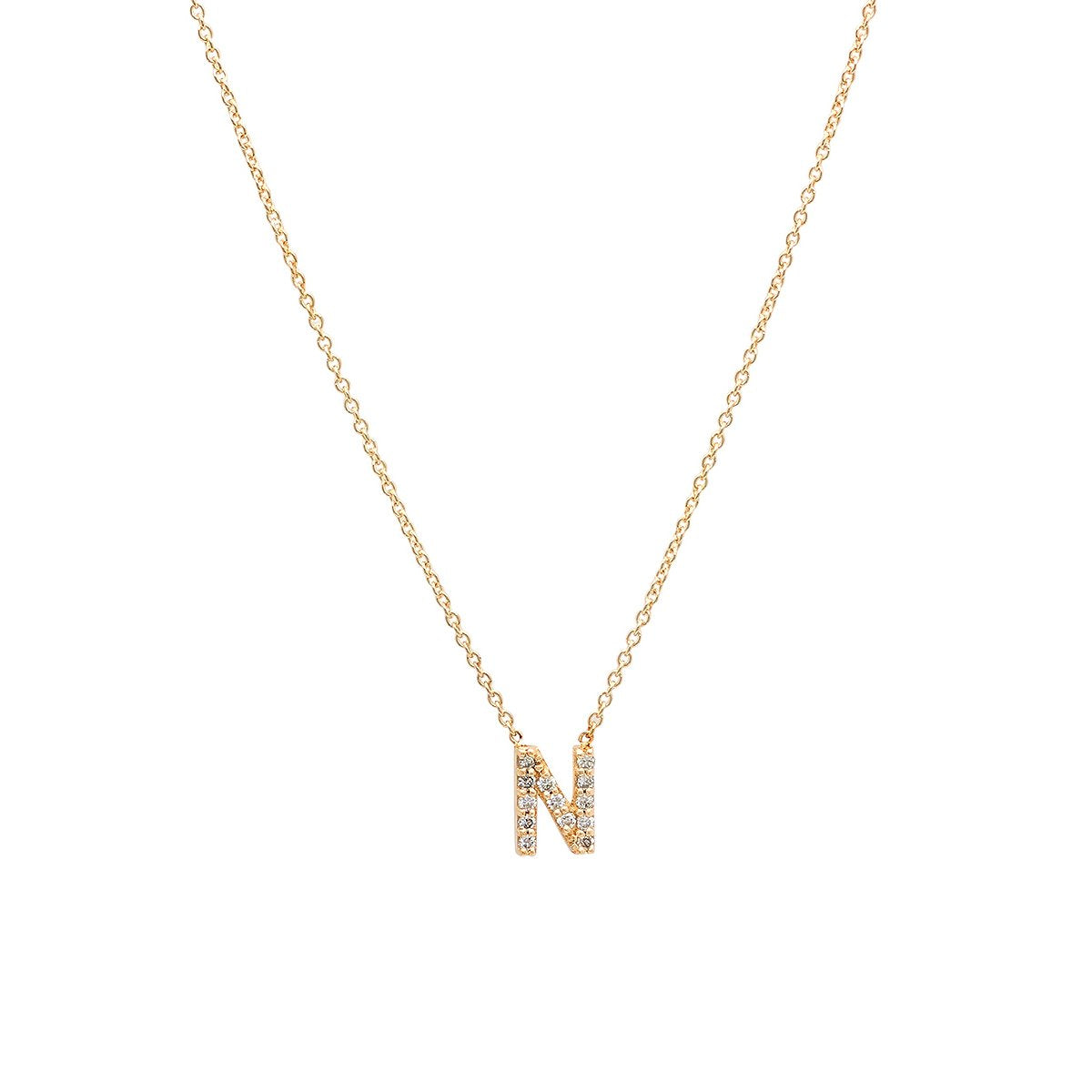 PREORDER - Tuyo Necklace - English Blinged Letters