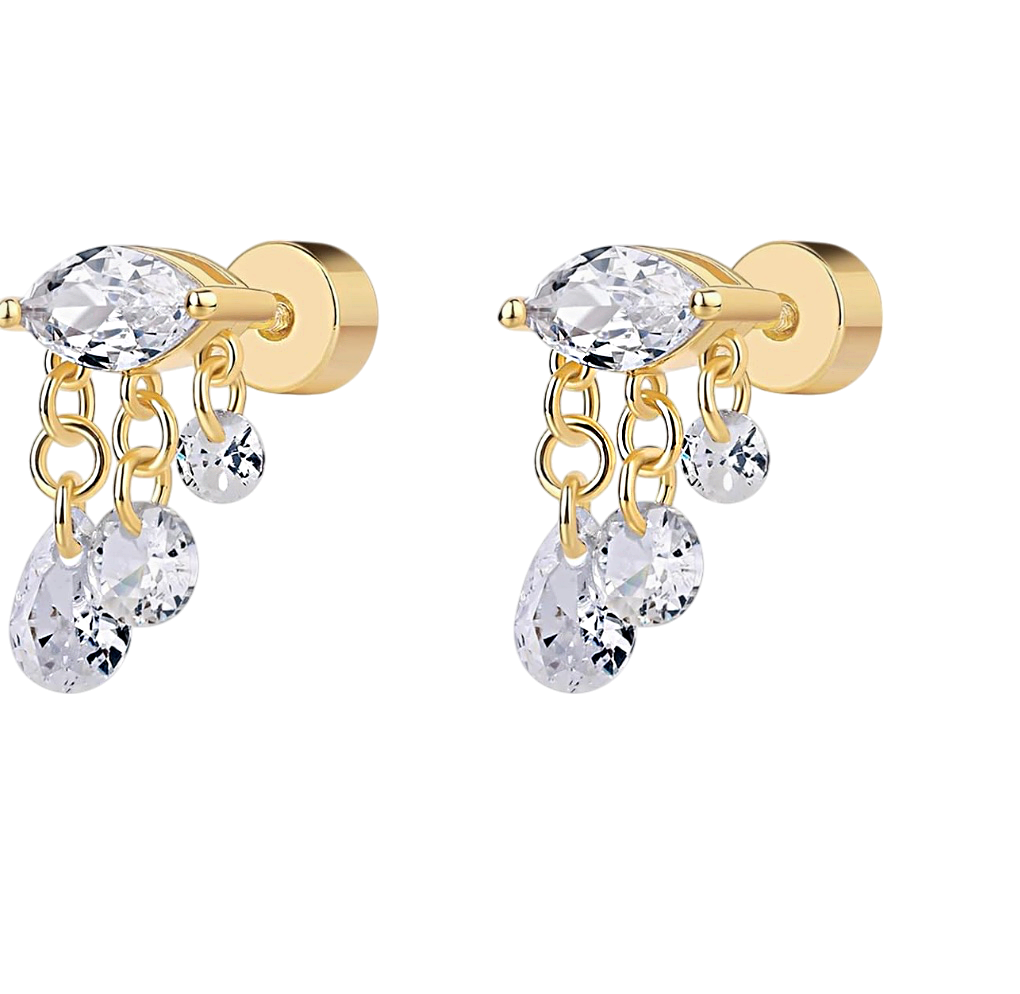 Faro Flatback Earrings