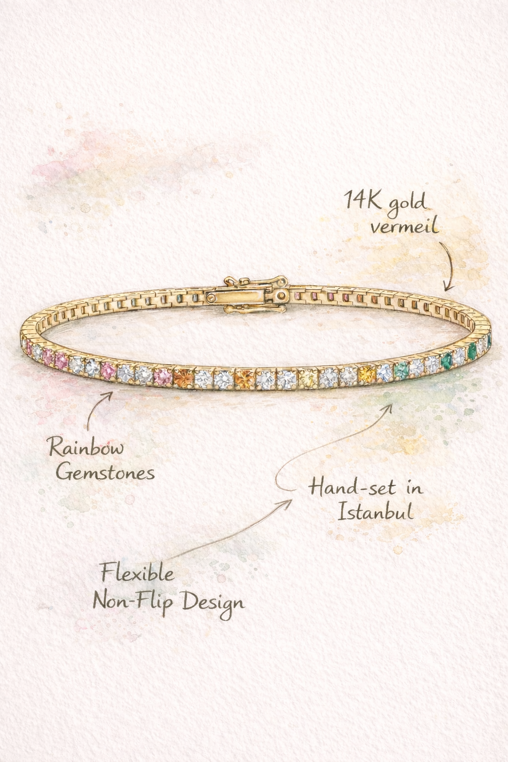 Anatolia Tennis Bracelet