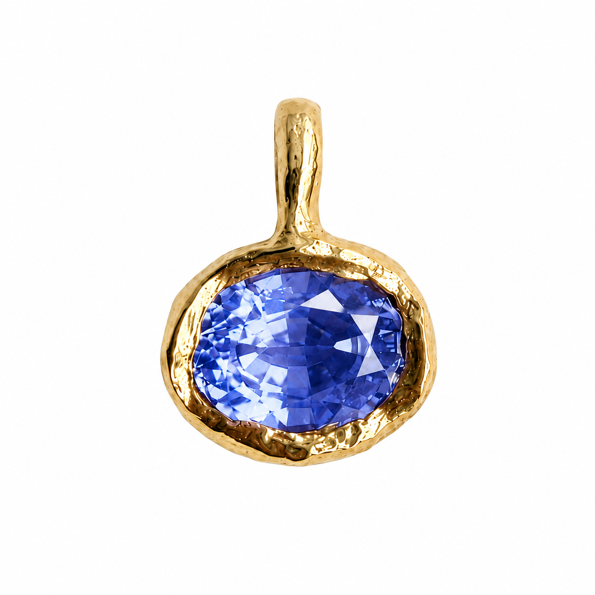 Athena Pendant Cornflower Sapphire