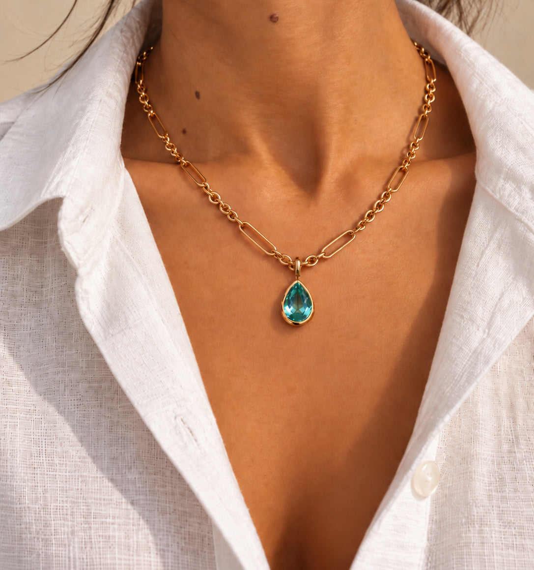 Athena Pendant Paraiba