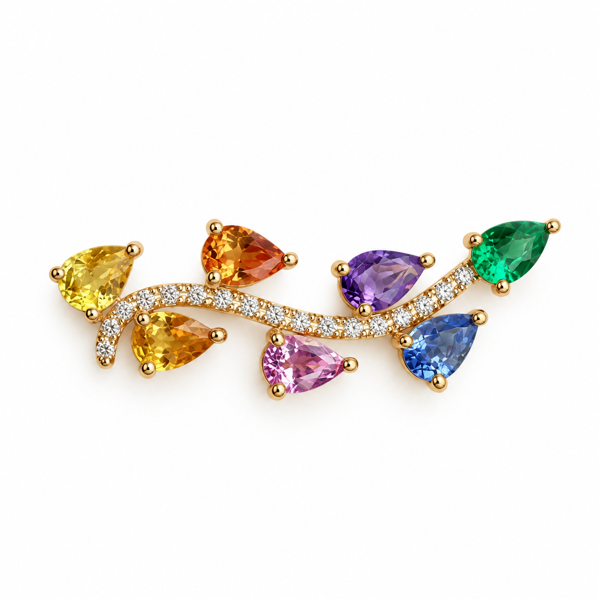 Elysian Vine Earrings - DRJ FINE