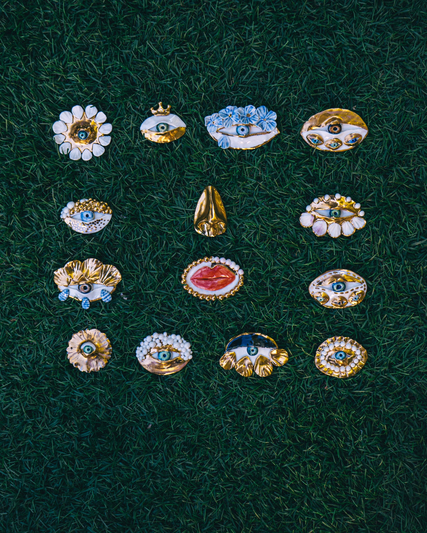 Apri Jewelry - Eye Brooch