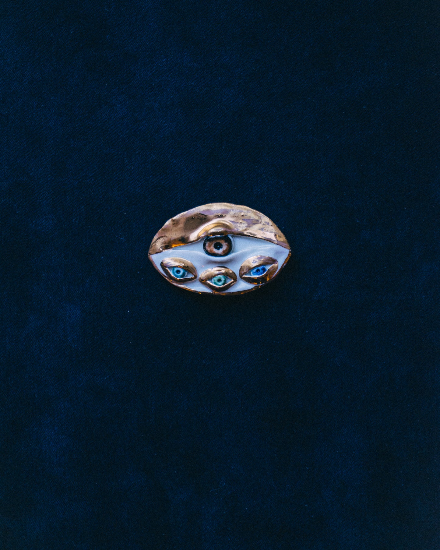 Apri Jewelry - Eye Brooch
