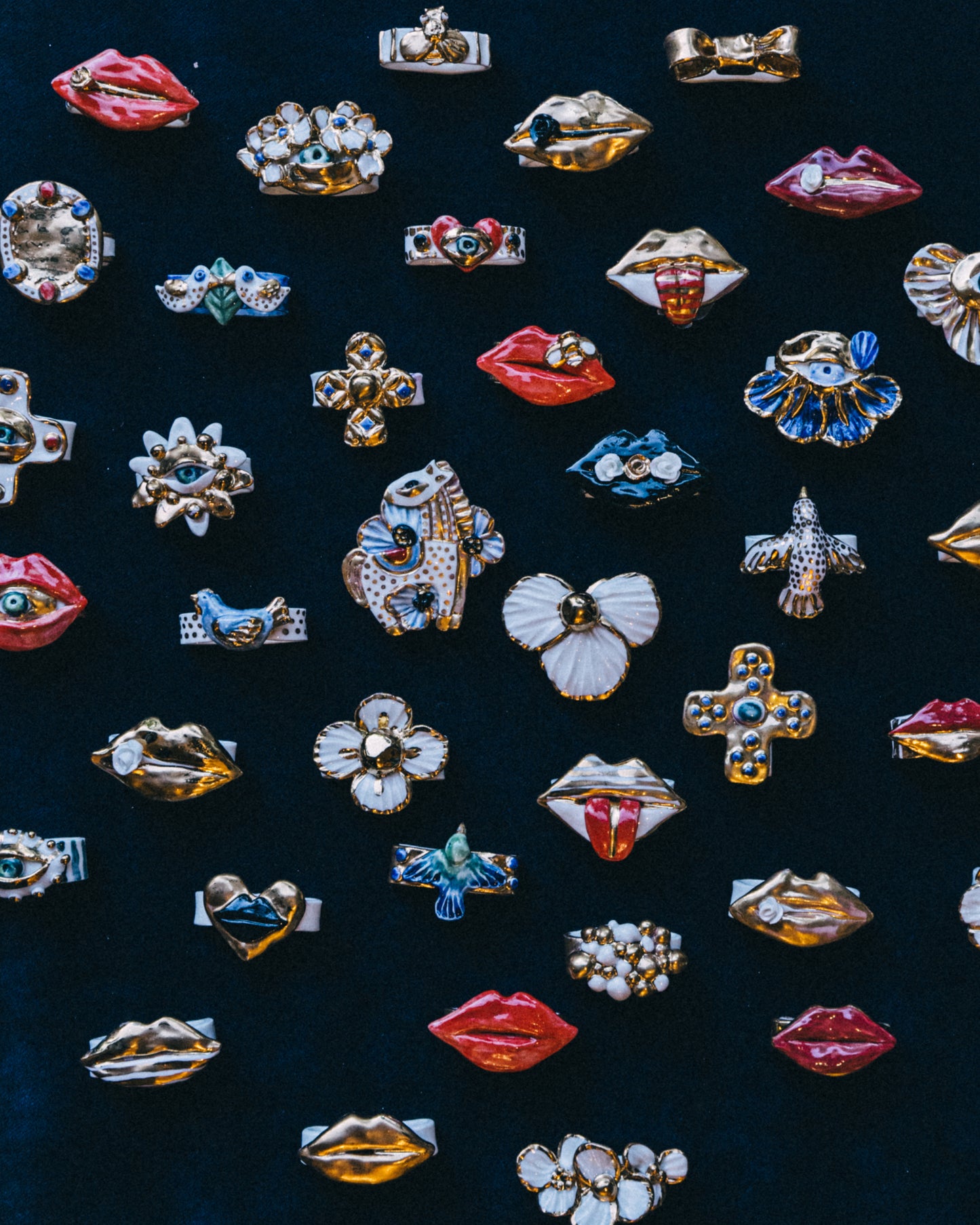 Apri Jewelry - Scarf RIngs