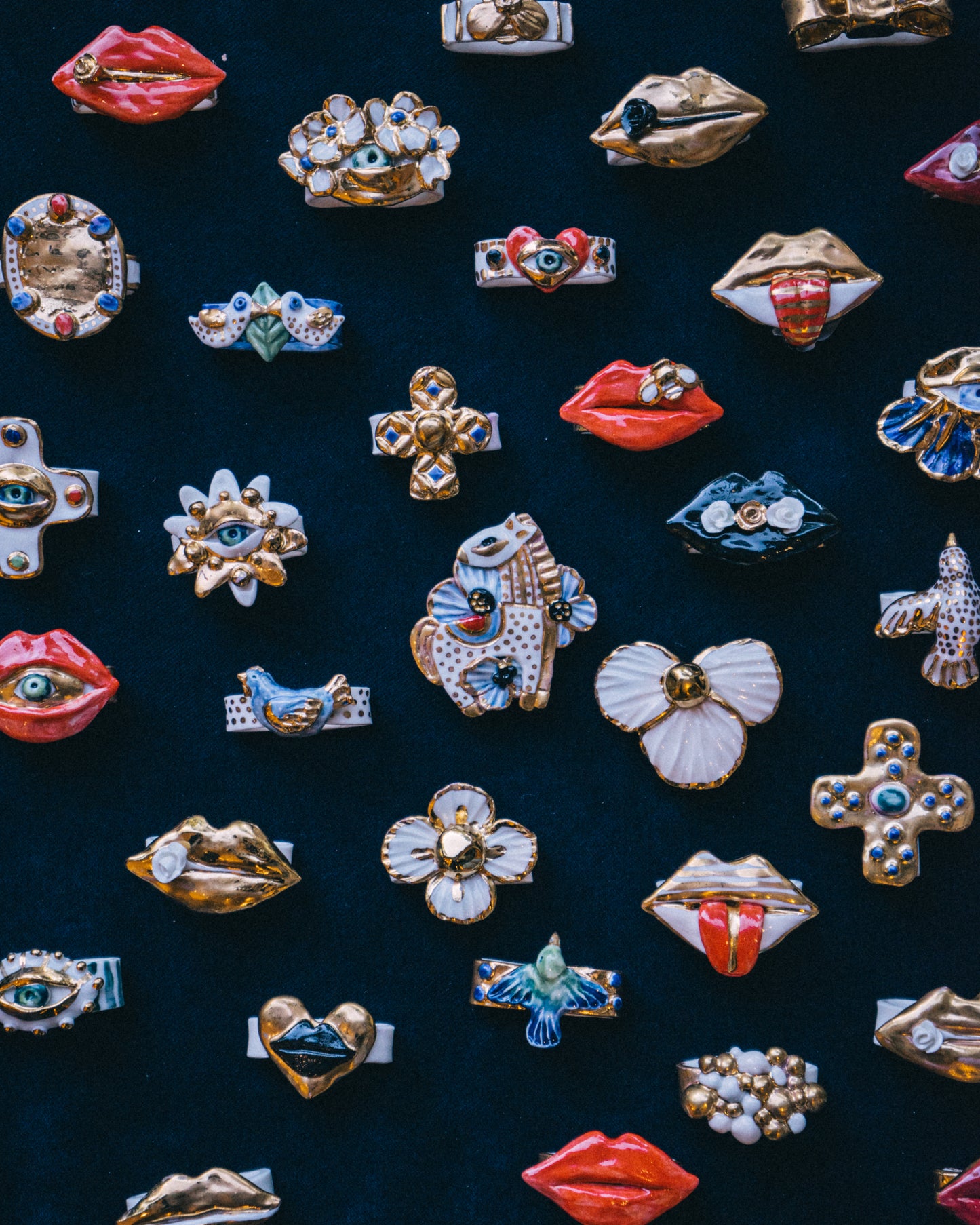 Apri Jewelry - Scarf RIngs