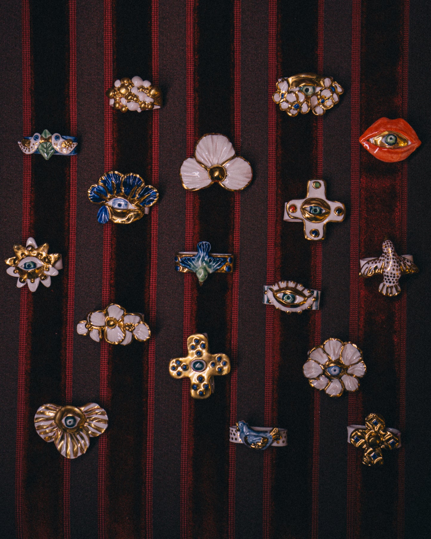 Apri Jewelry - Scarf RIngs