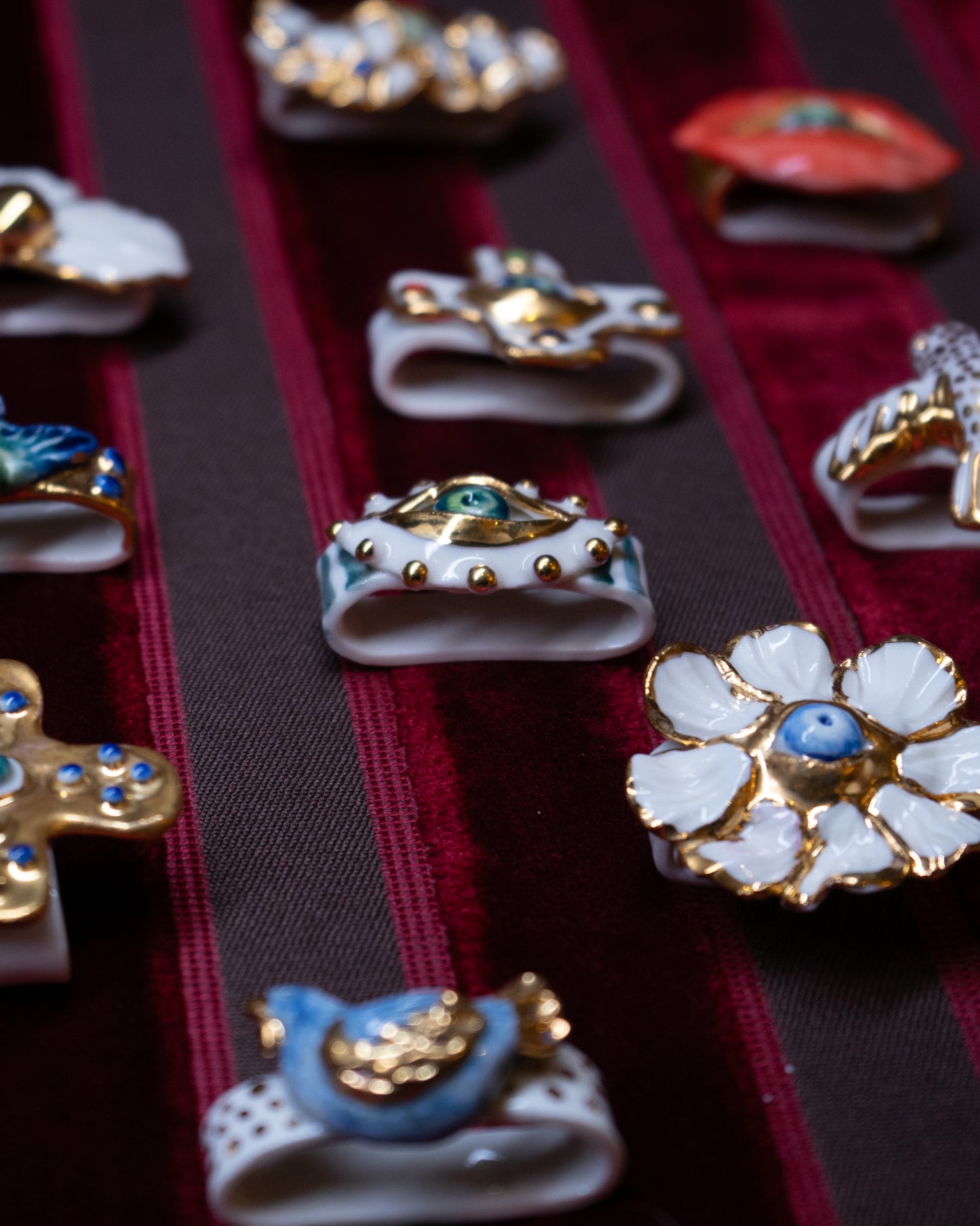 Apri Jewelry - Scarf RIngs