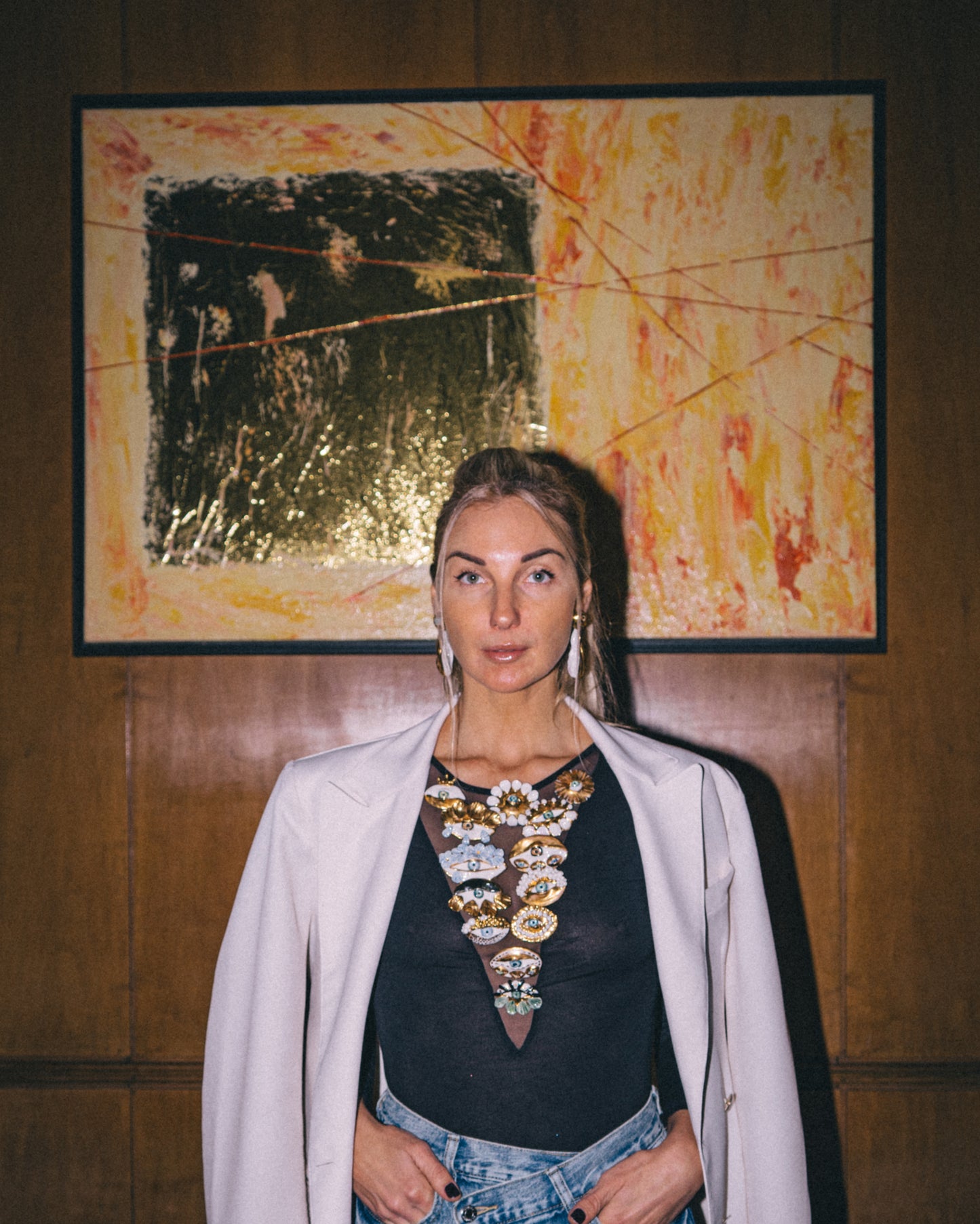 Apri Jewelry - Eye Brooch