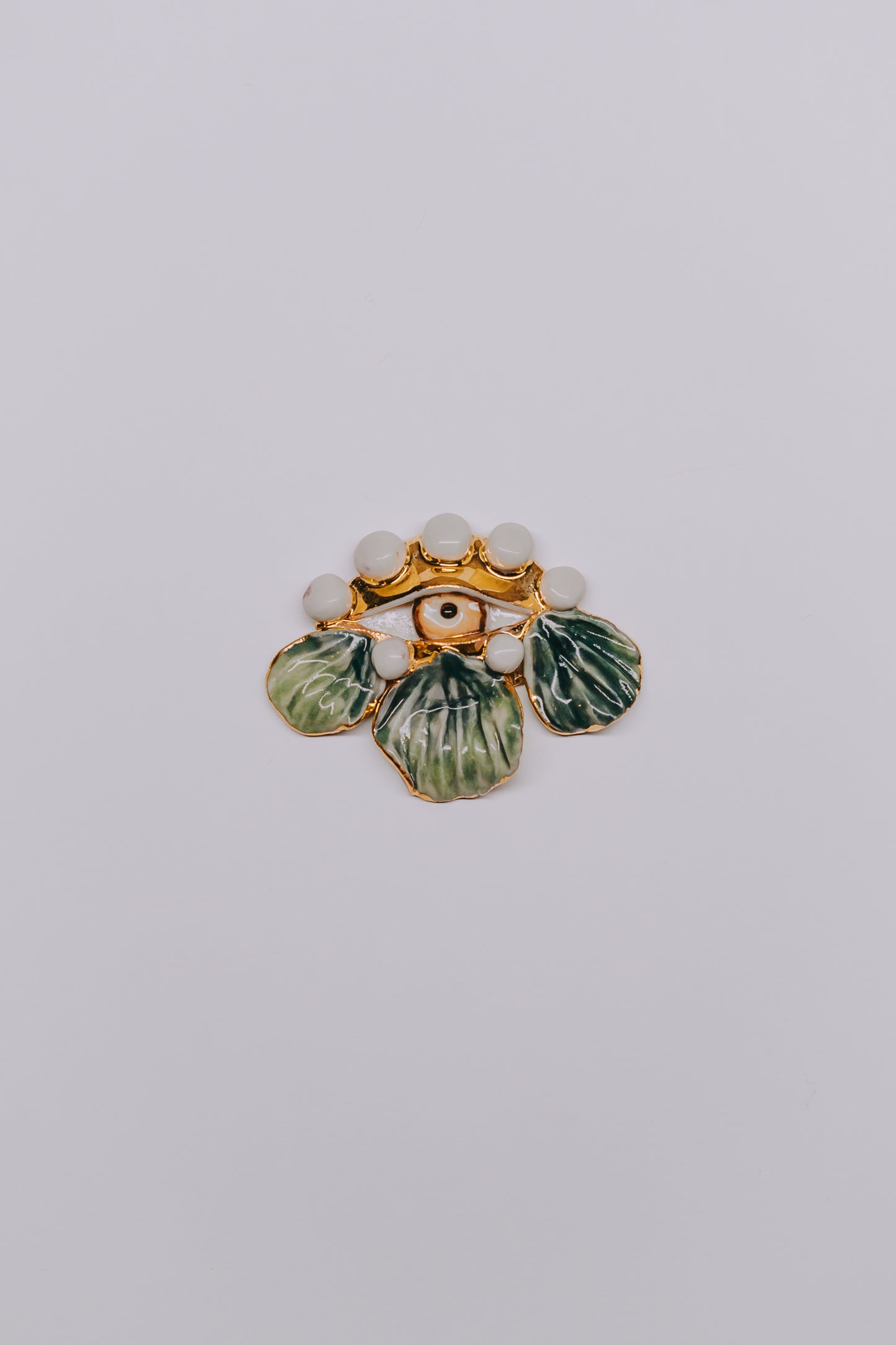 Apri Jewellery - Eye Brooch 002