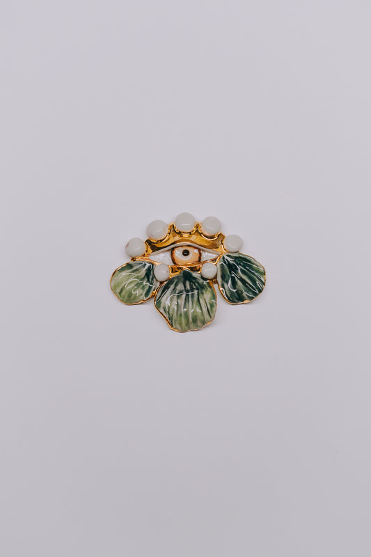 Apri Jewellery - Eye Brooch 002