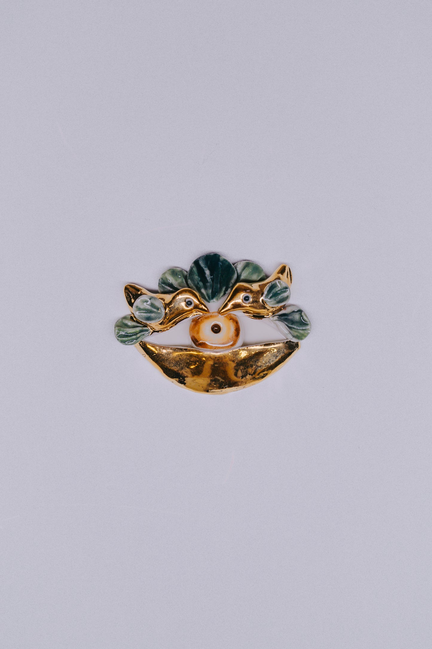 Apri Jewellery - Eye Brooch 005