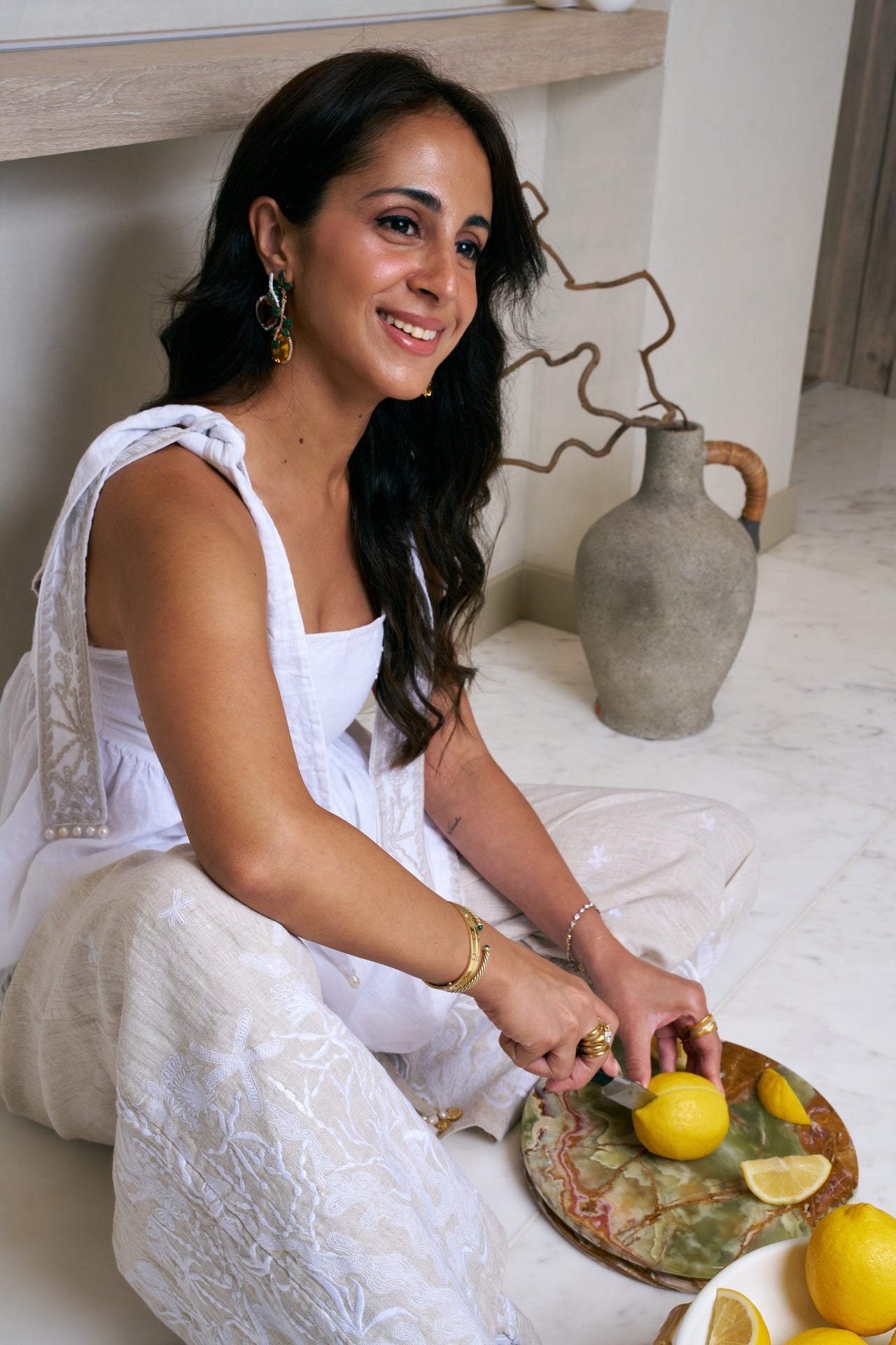 Amalfi Earrings Long