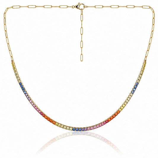 Hebi Tennis Necklace - DRJ FINE