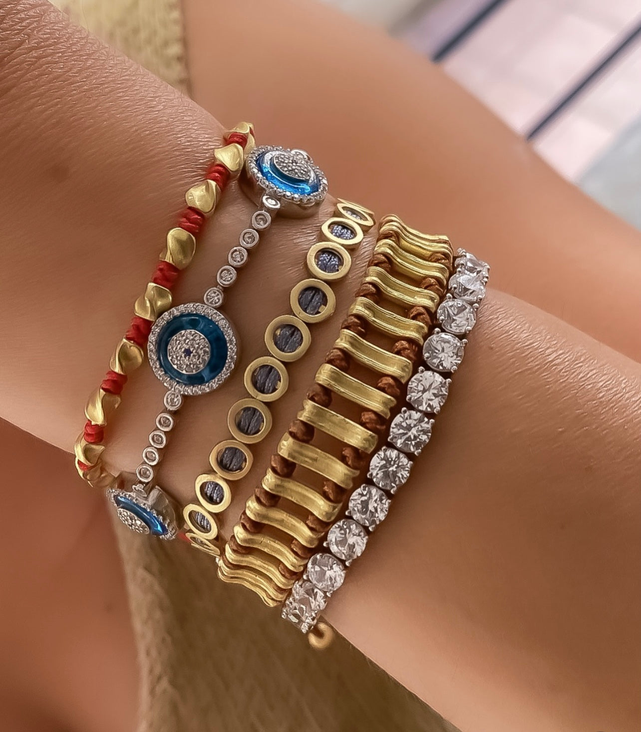Kinsi Evil Eye Bracelet