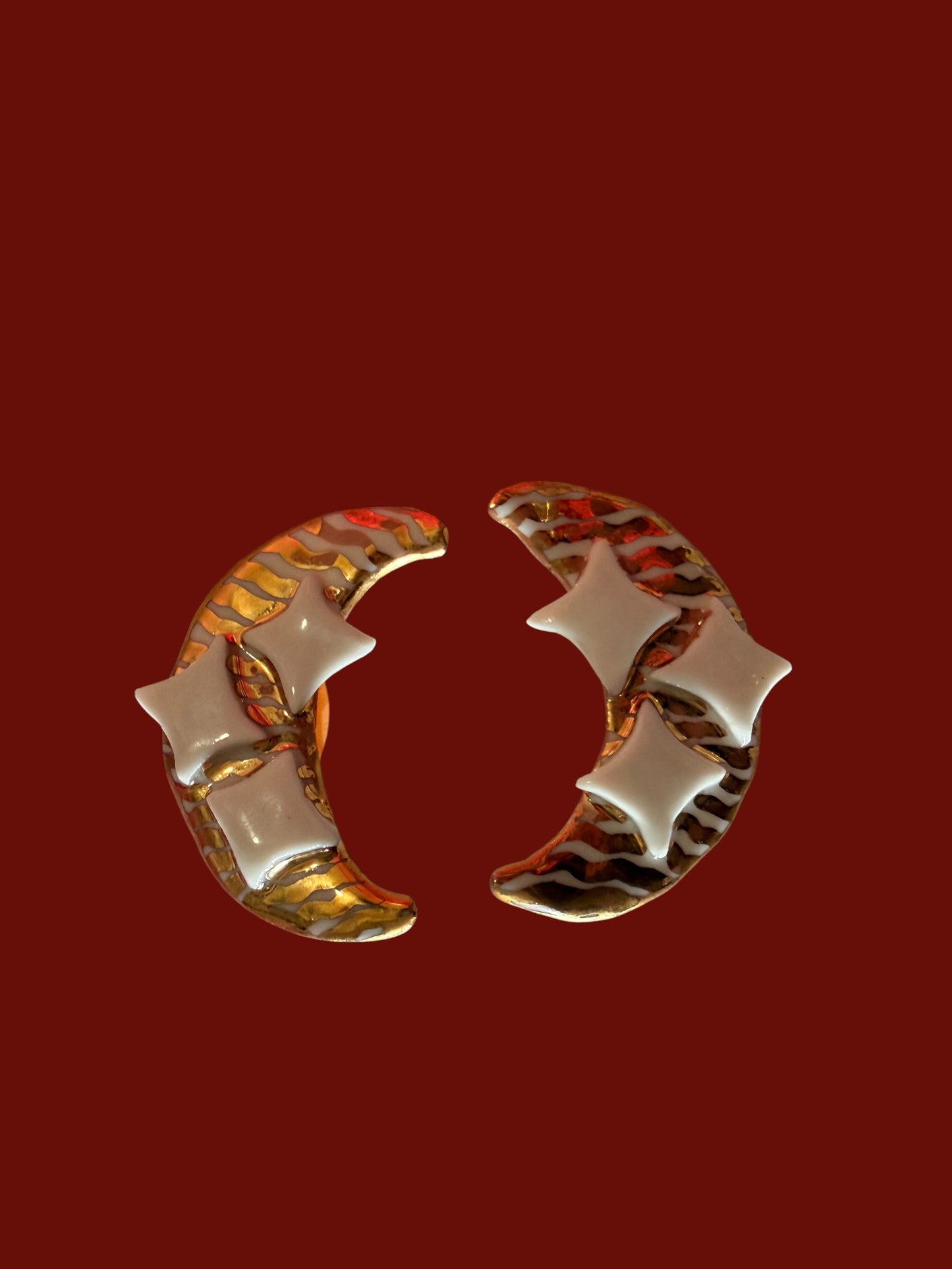 Apri Jewelry - Moon Earrings