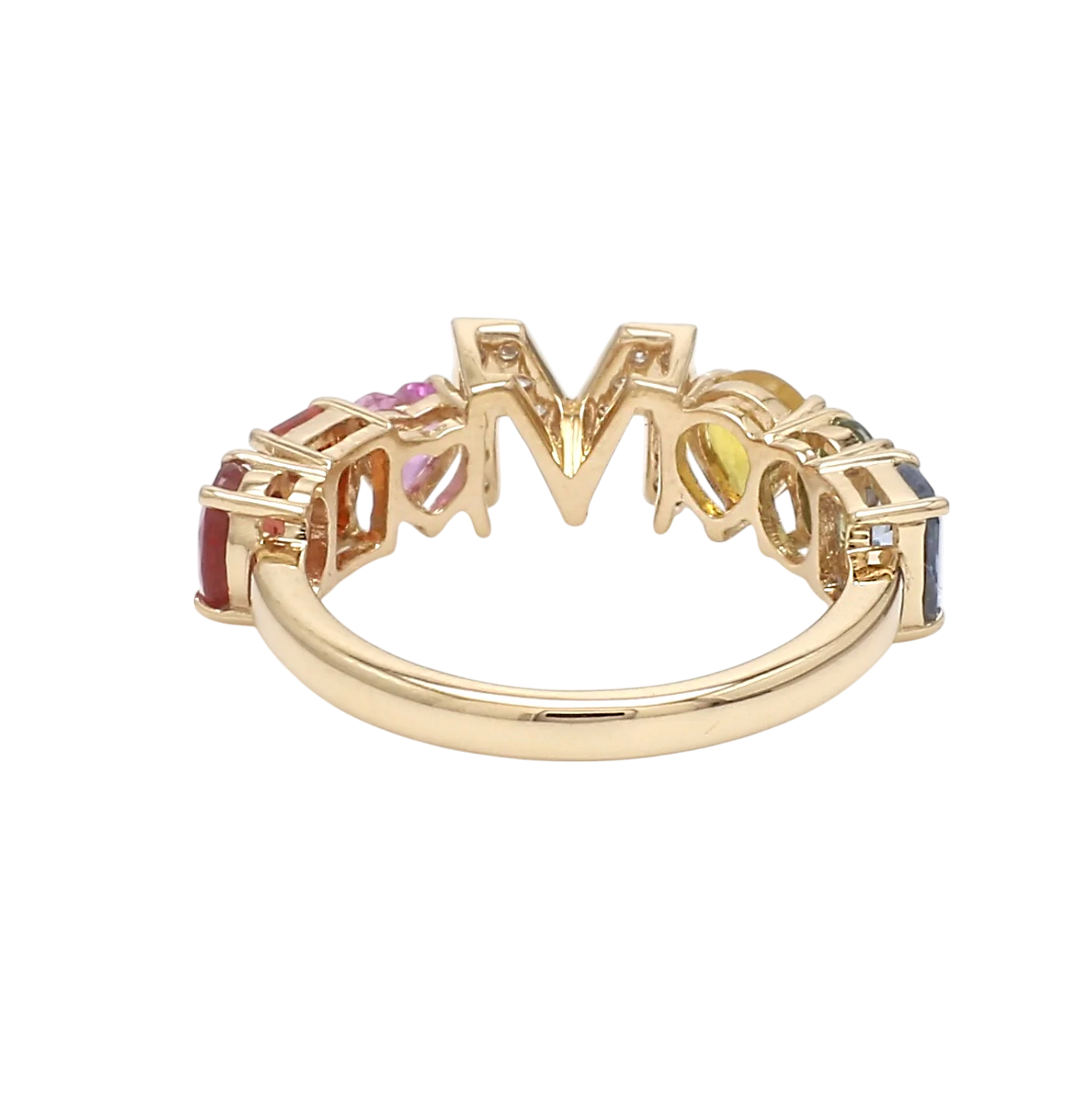 PREORDER - Jai Initial Sapphire Ring - DRJ FINE