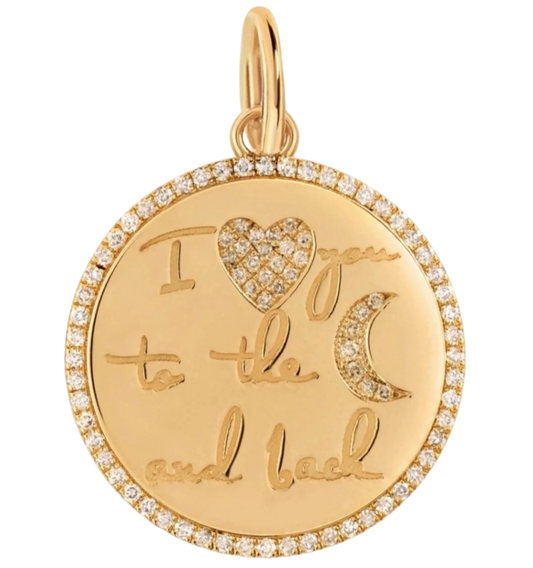 PREORDER  - To the Moon & Back Pendant - DRJ Fine