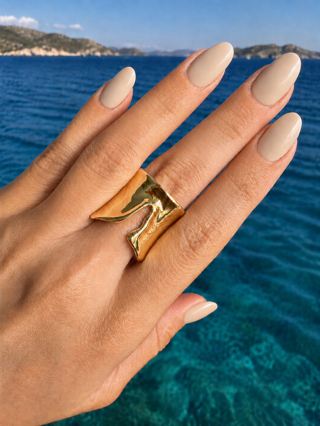 Lyra Ring Gold
