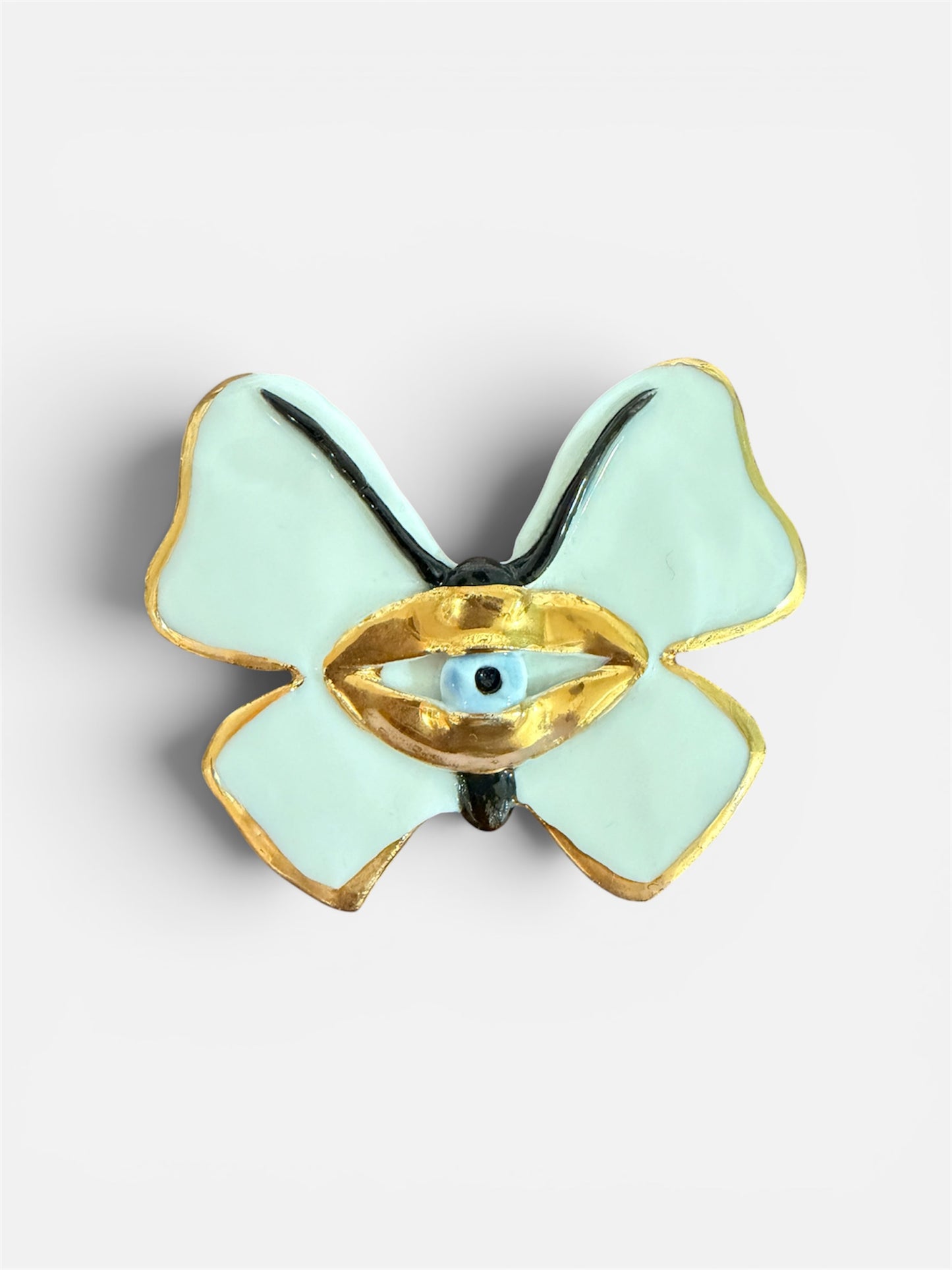 Apri Jewellery - Eye Brooch 006