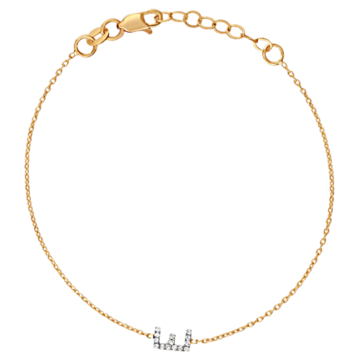 PREORDER - Tuyo Initial Bracelet - DRJ Fine