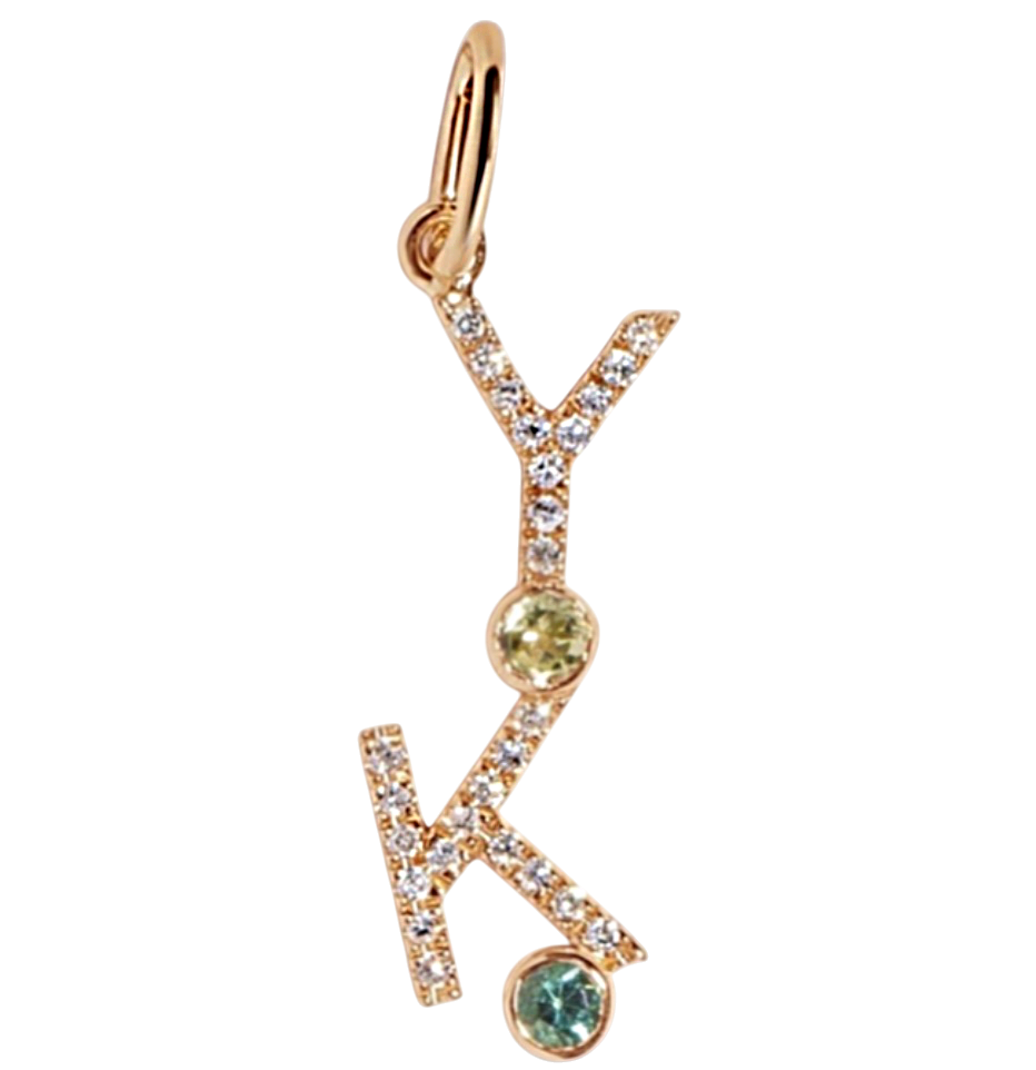 PREORDER - Tuyo Initial Earrings - DRJ Fine