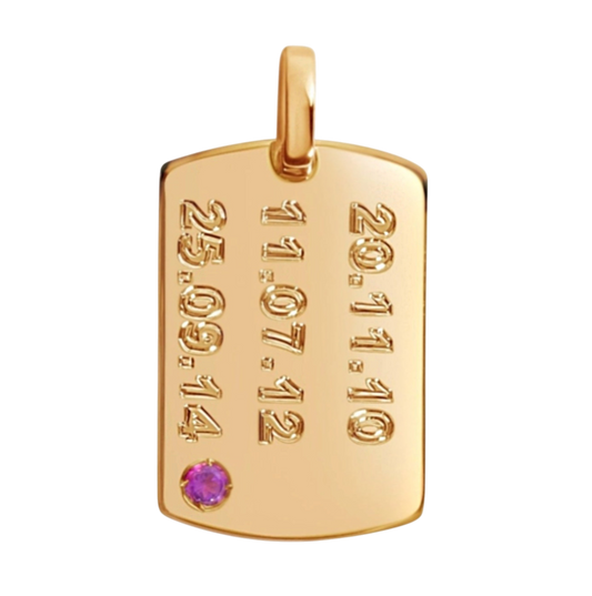 PREORDER  - Tuyo Dog Tag - DRJ Fine