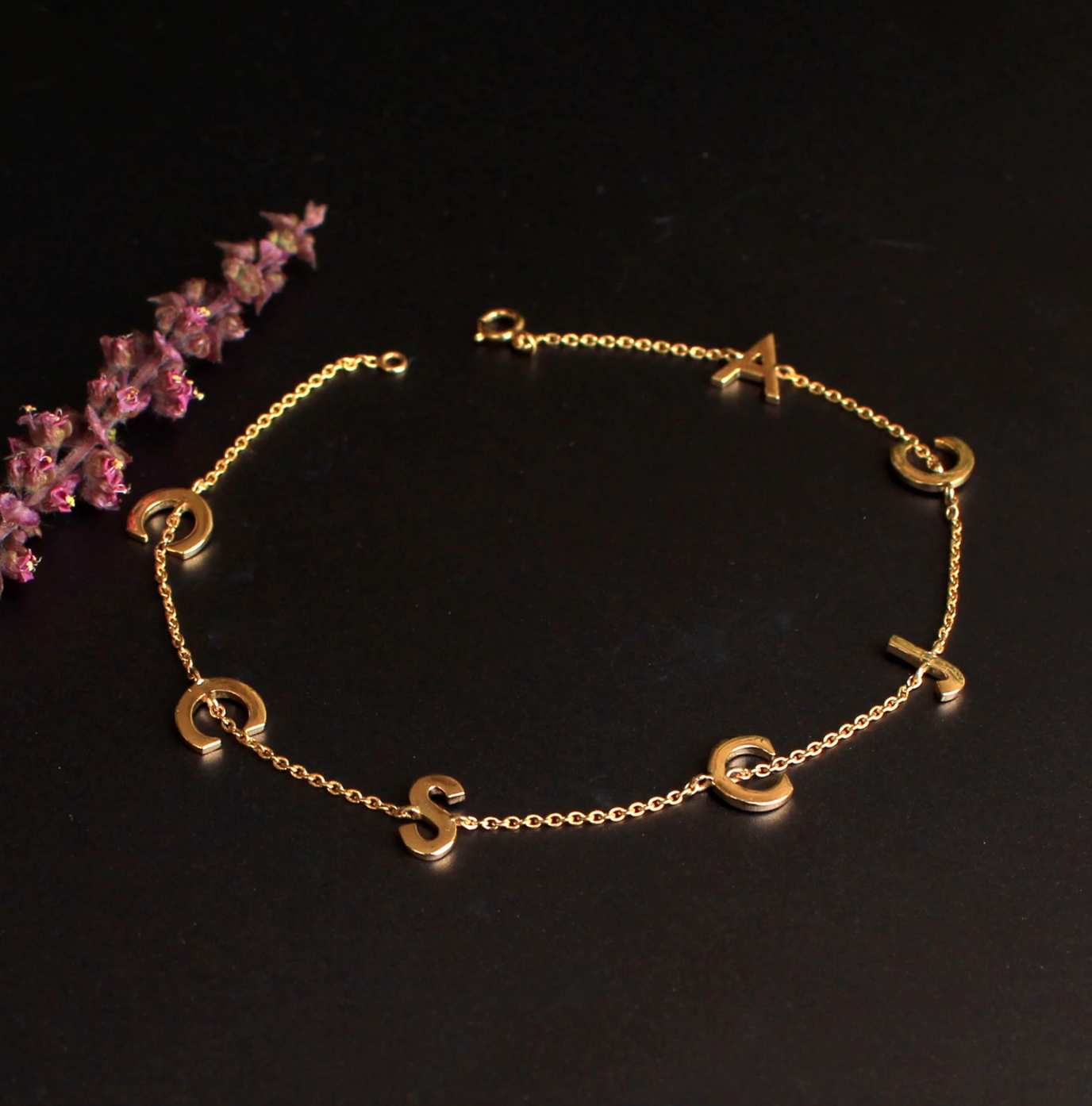 Tuyo Initial Bracelet