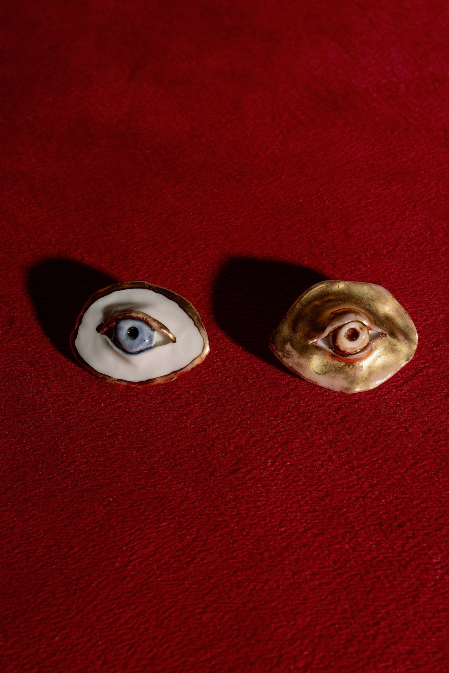 Apri Jewelry - Mismatched Eye Earrings